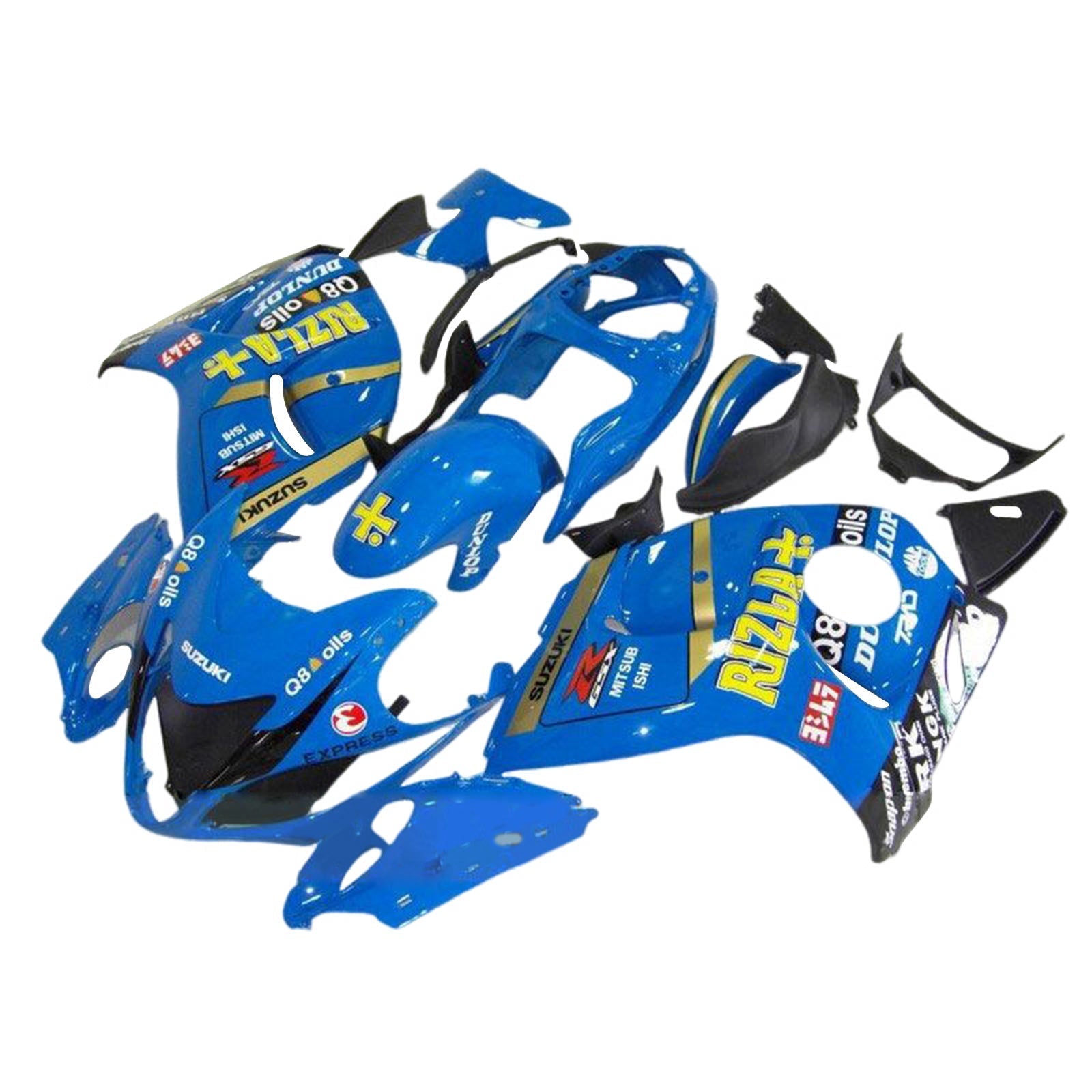 Amotopart Suzuki Hayabusa GSX1300R 2008-2020 Fairing Kit Bodywork Plastic ABS