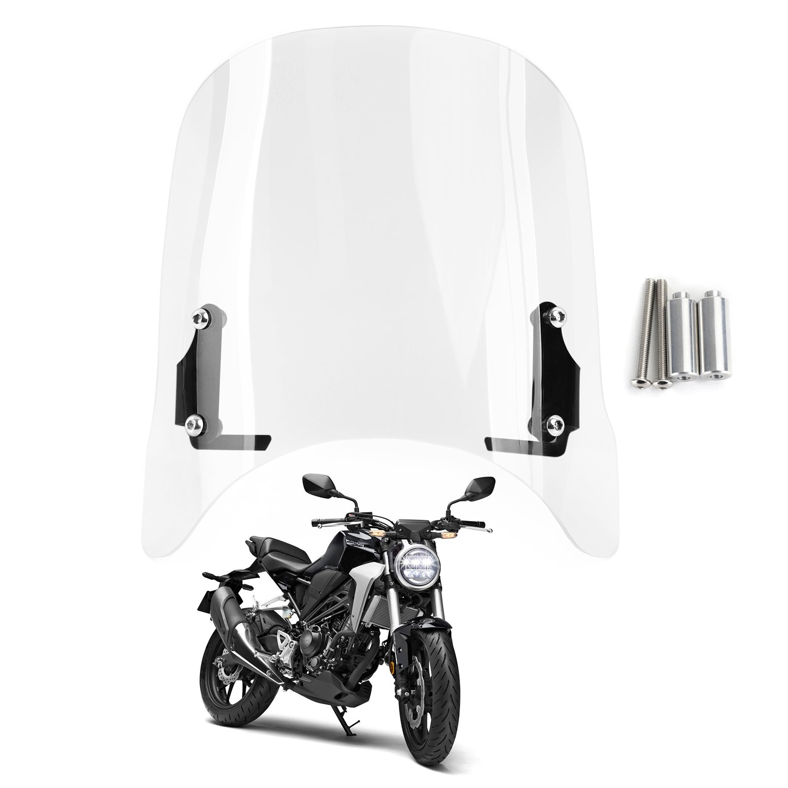 Protector de parabrisas para parabrisas Honda CB125R CB250R CB300R 2018-2020