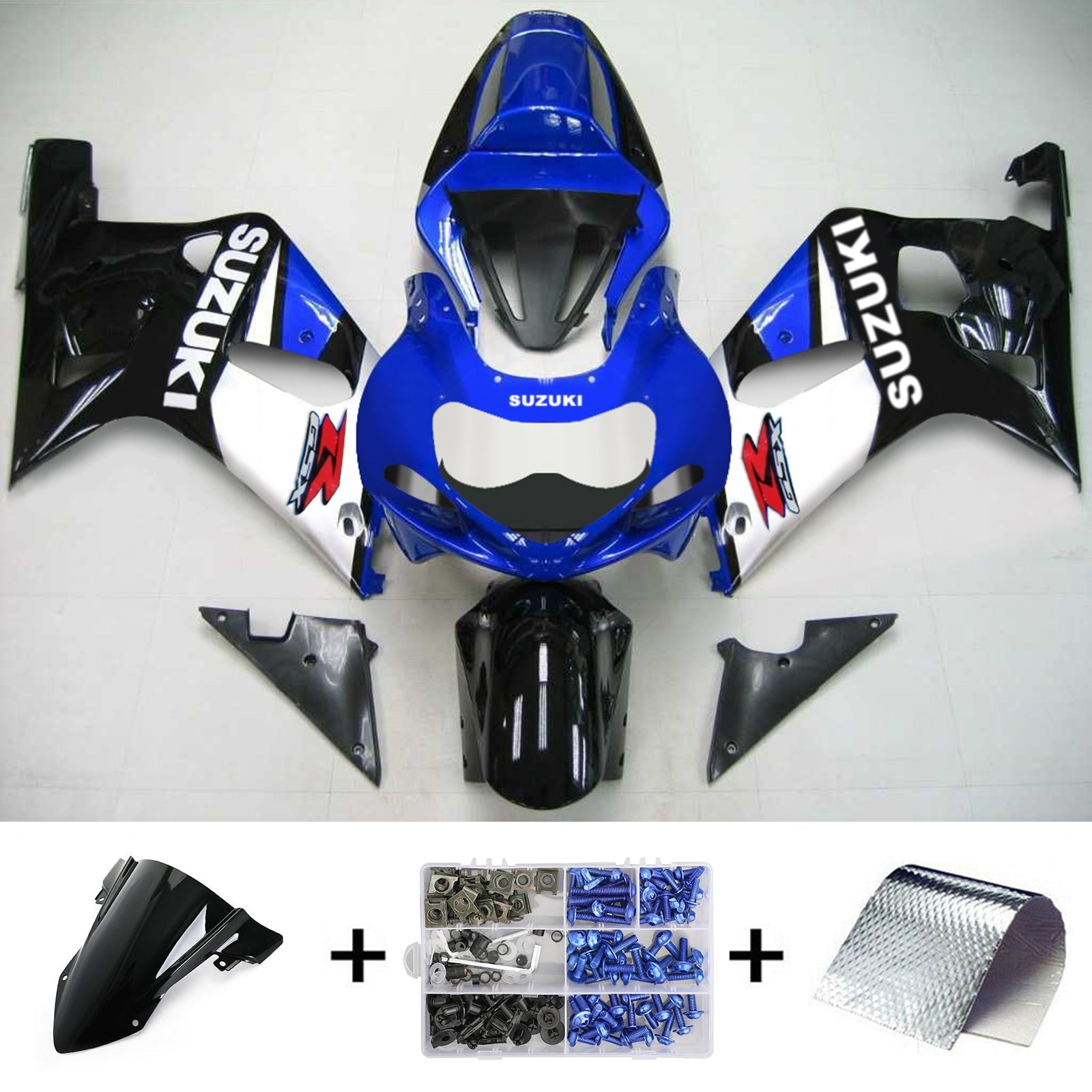 Suzuki GSXR750 2001-2003 Fairing Kit Bodywork Plastic ABS