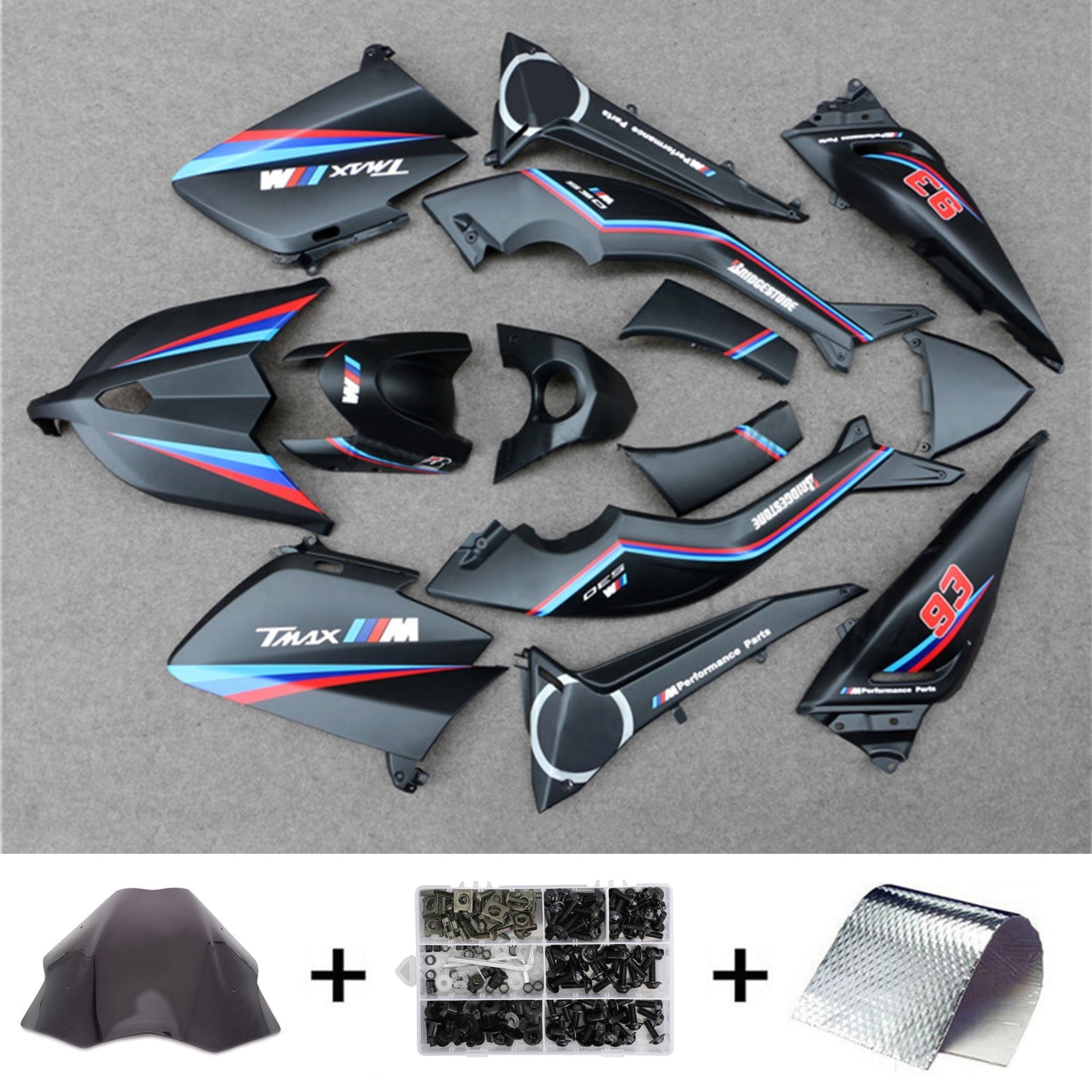 Yamaha T-Max TMAX530 2012-2014 Fairing Kit Bodywork