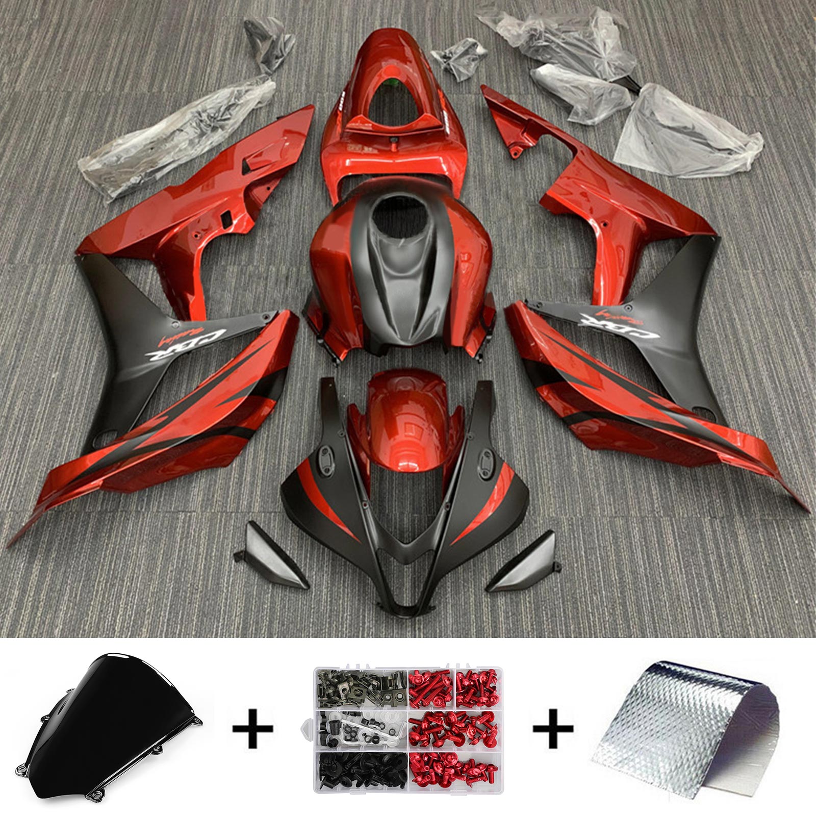 Honda CBR600RR 2007-2008 F5 Kit Carenado Carrocería Plástico ABS