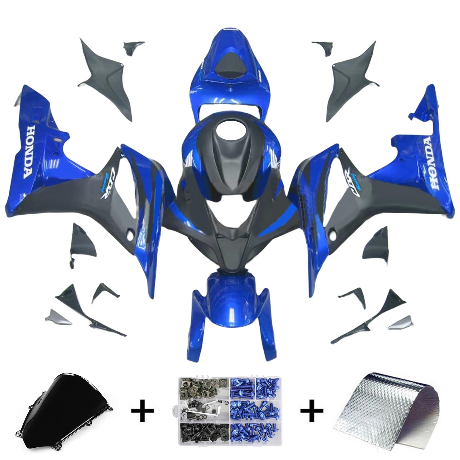 Honda CBR600RR 2007-2008 F5 Fairing Kit Bodywork Plastic ABS