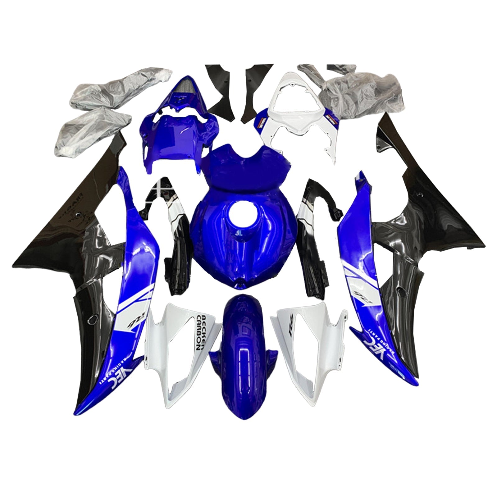 Yamaha YZF 600 R6 2008-2016 Kit Carenado Carrocería Plástico ABS