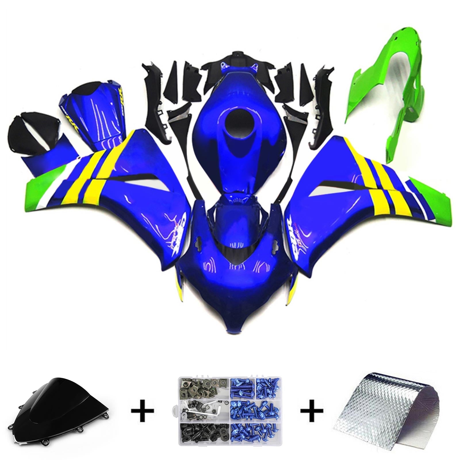 Honda CBR1000RR 2008-2011 Kit Carenado Carrocería Plástico ABS