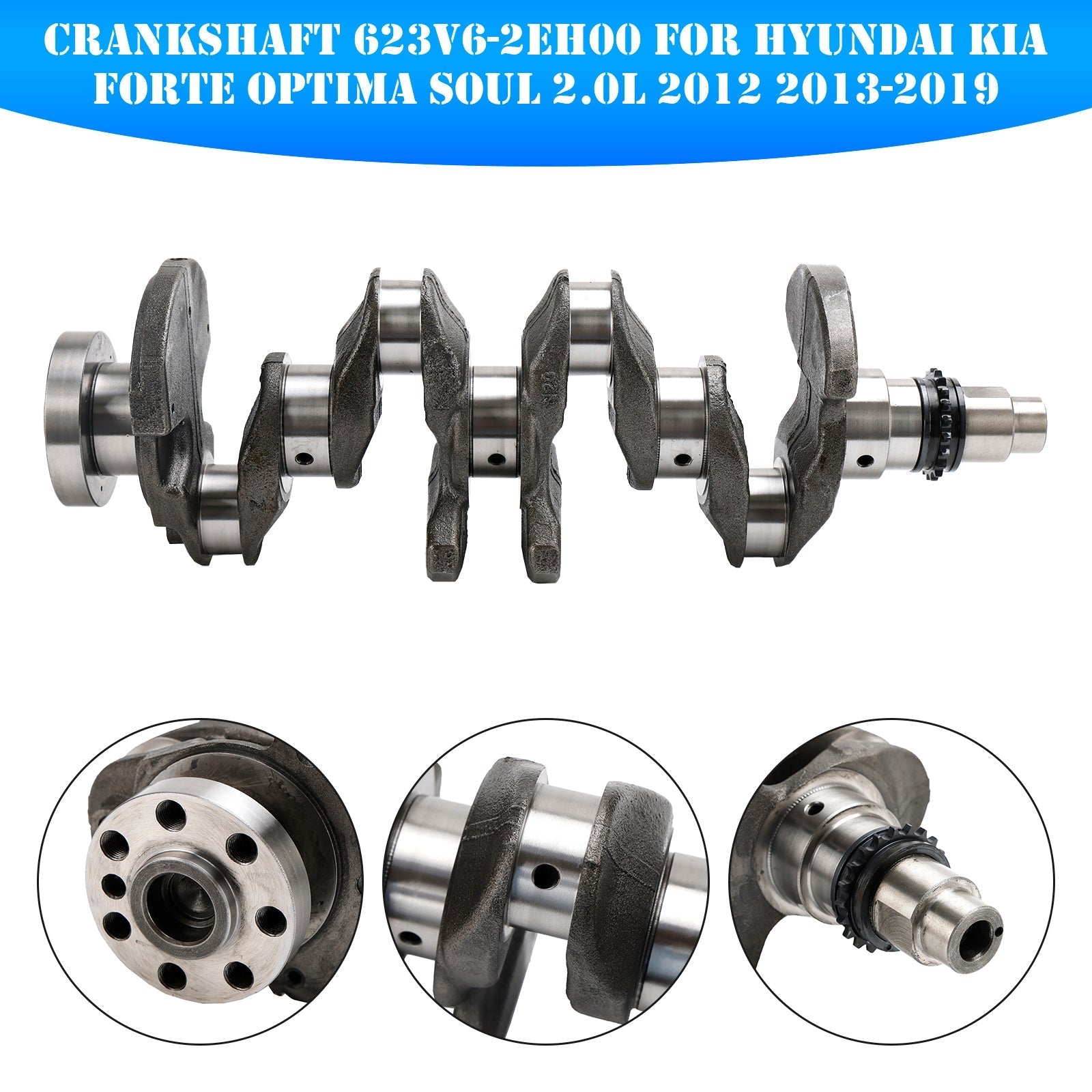 2021-2022 Hyundai Creta (SU2r) 2.0L Crankshaft 623V6-2EH00