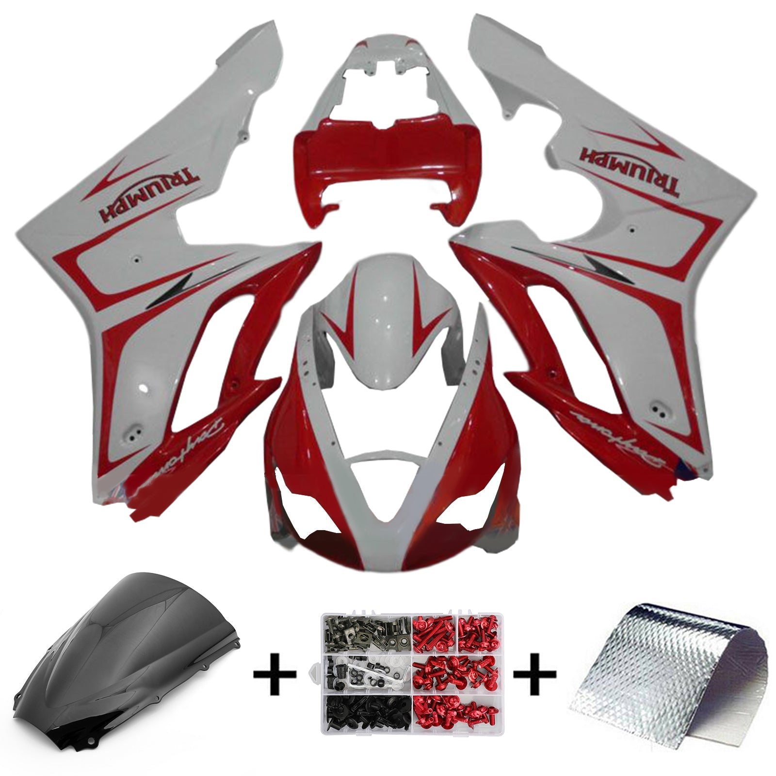 Triumph Daytona 675 2006-2008 Fairing Kit Bodywork Plastic ABS