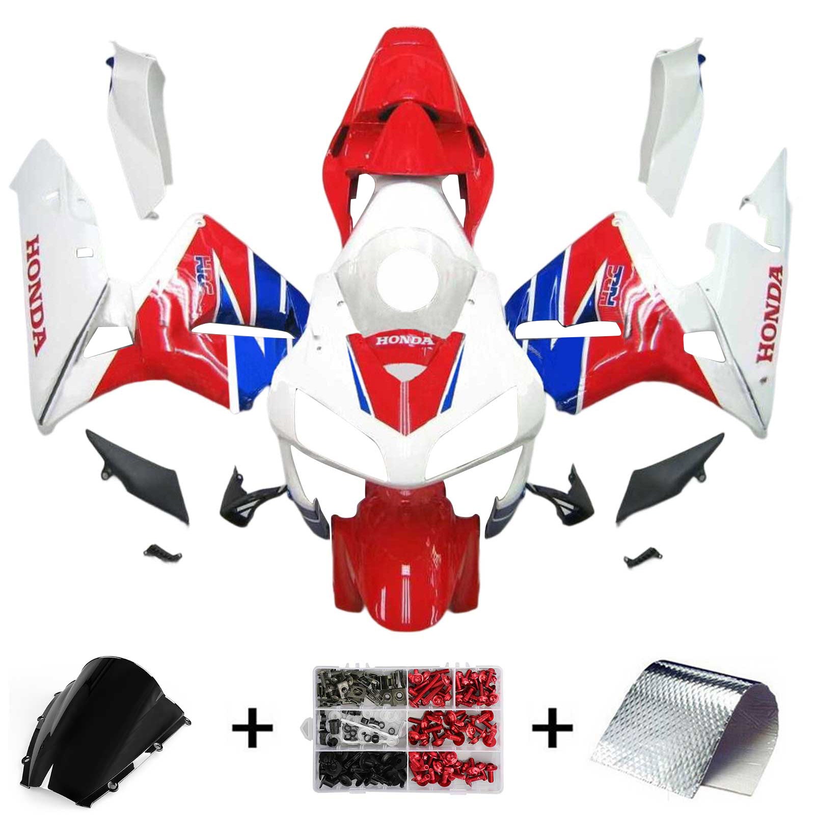 Honda CBR600RR 2003-2004 F5 Fairing Kit Bodywork Plastic ABS