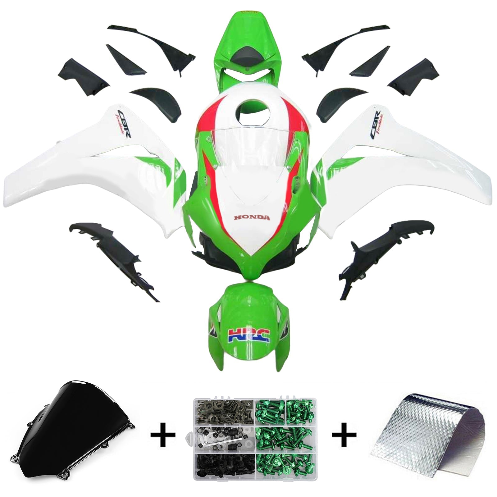 Honda CBR1000RR 2008-2011 Fairing Kit Bodywork Plastic ABS