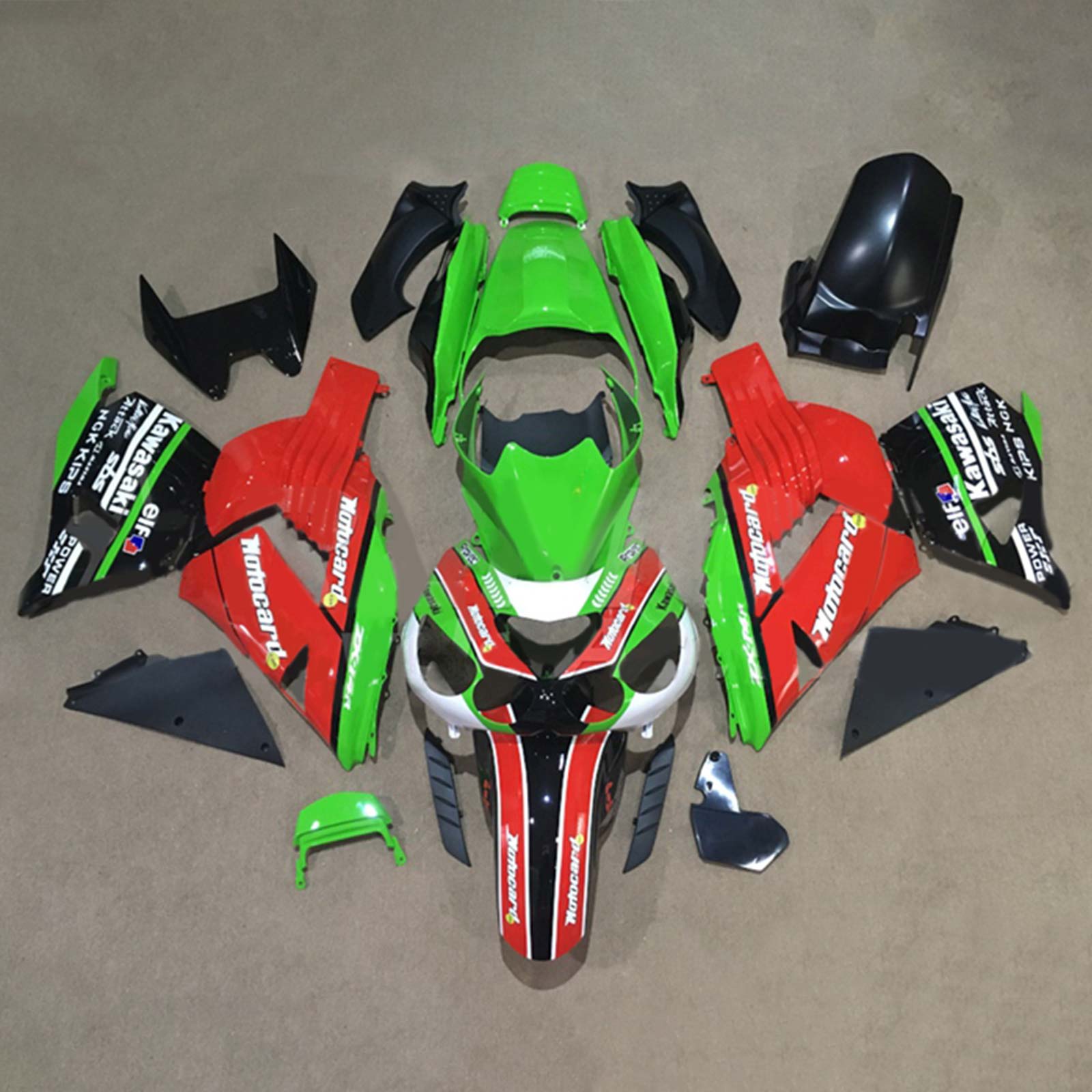 Kit Carenado Kawasaki ZX14R 2006-2011 Carrocería Plástico ABS