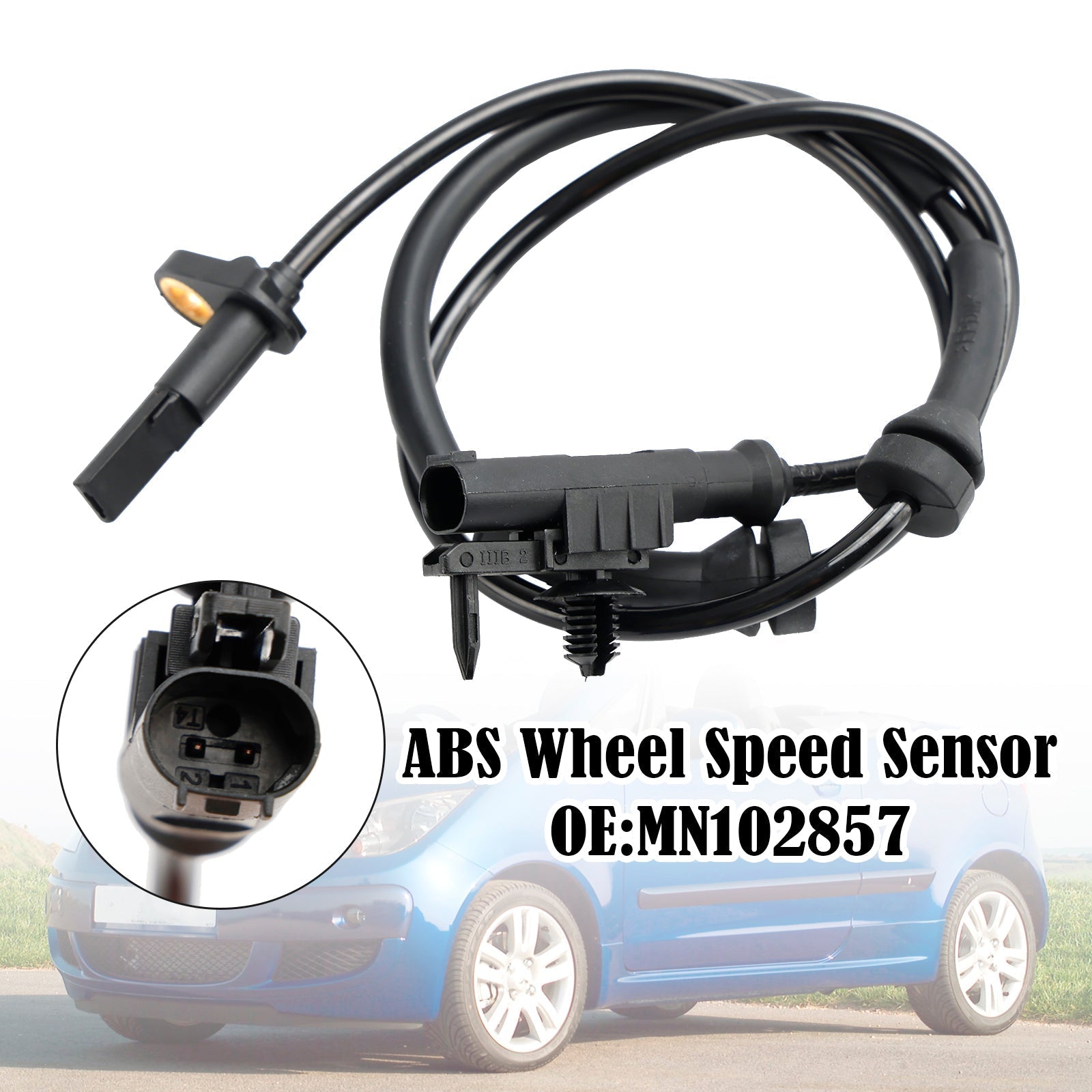 Sensor de velocidad de rueda delantera ABS para Mitsubishi Colt Colt CZC VI MN102857