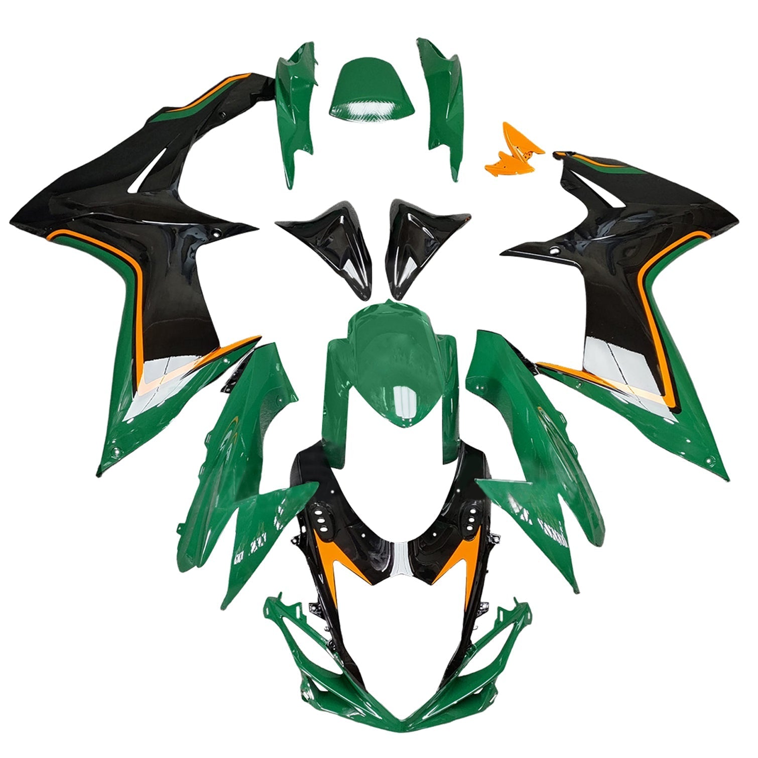 Injection Fairing Kit Bodywork Plastic ABS For Suzuki GSXR 600/750 2011-2025 K11