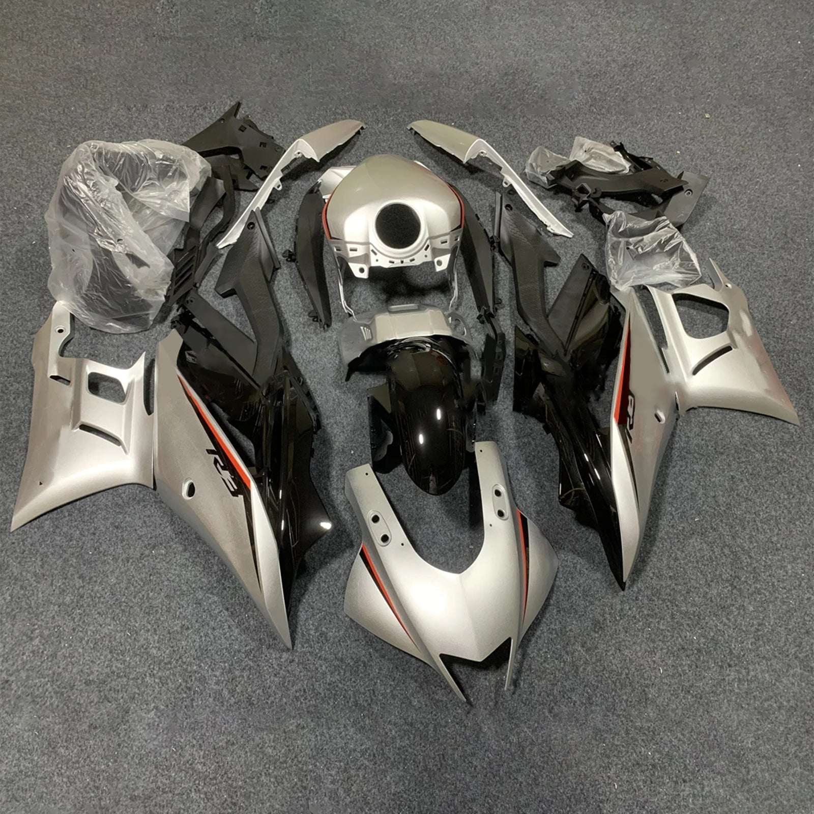 Yamaha YZF-R3 R25 2022-2024 Fairing Kit Bodywork Plastic ABS