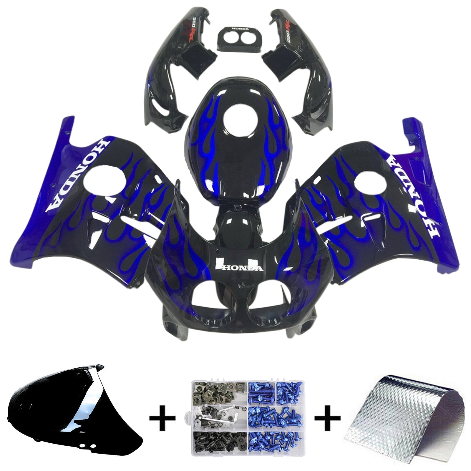 Honda CBR250RR MC22 1990-1998 Fairing Kit Bodywork Plastic ABS