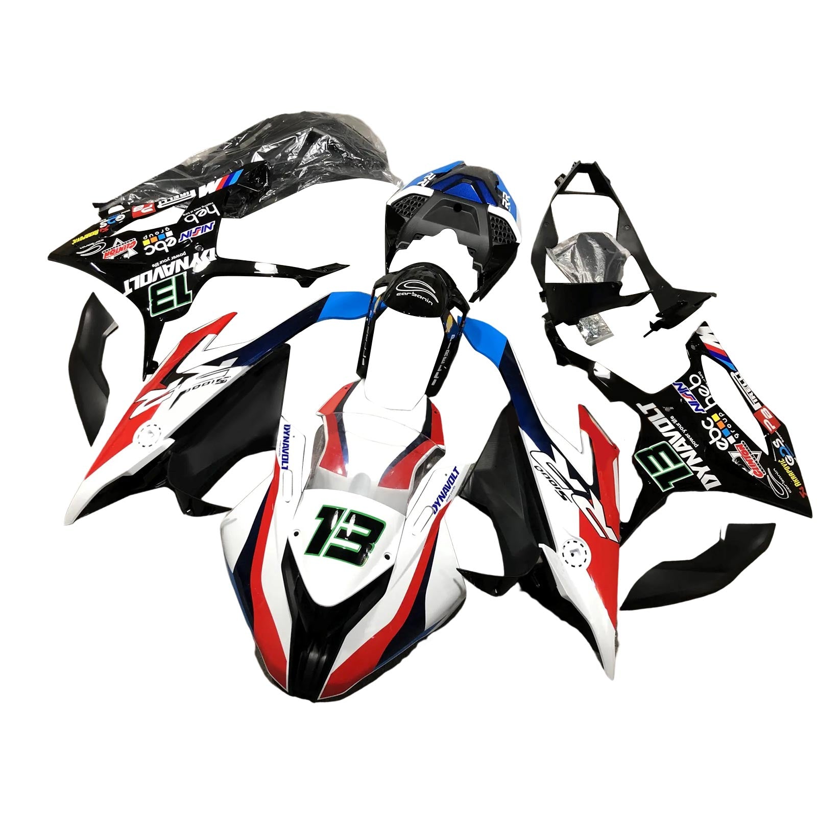 Amotopart BMW M1000RR S1000RR 2019-2022 Kit Carenado Carrocería Plástico ABS