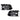 2023+ Audi A6 C8PA S-Line S6 2PCS Front Bumper Fog Light Grille Trim Black Chrome