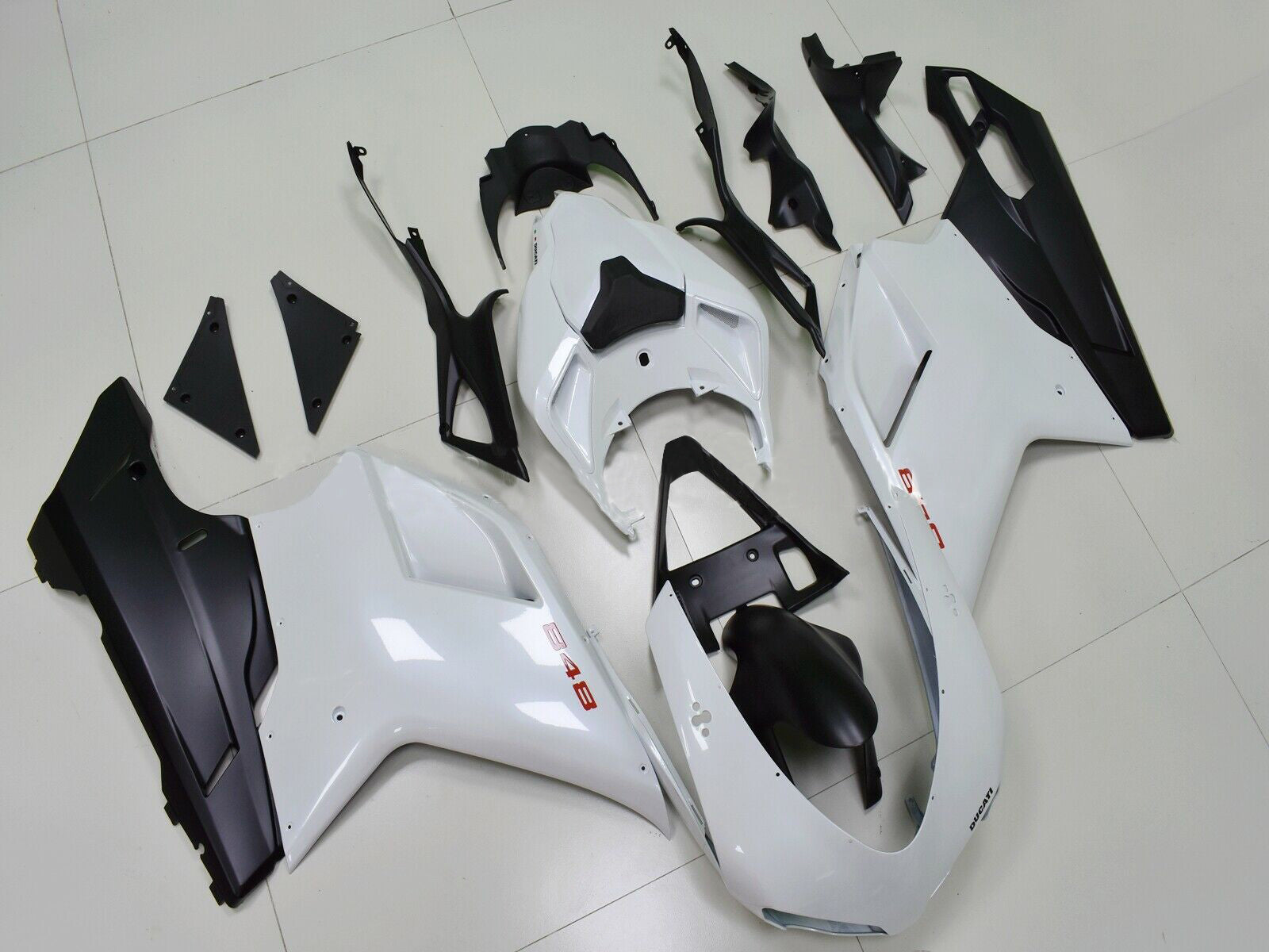 Fairing Kit Bodywork ABS fit For Ducati 1098 1198 848 2007-2011 Generic