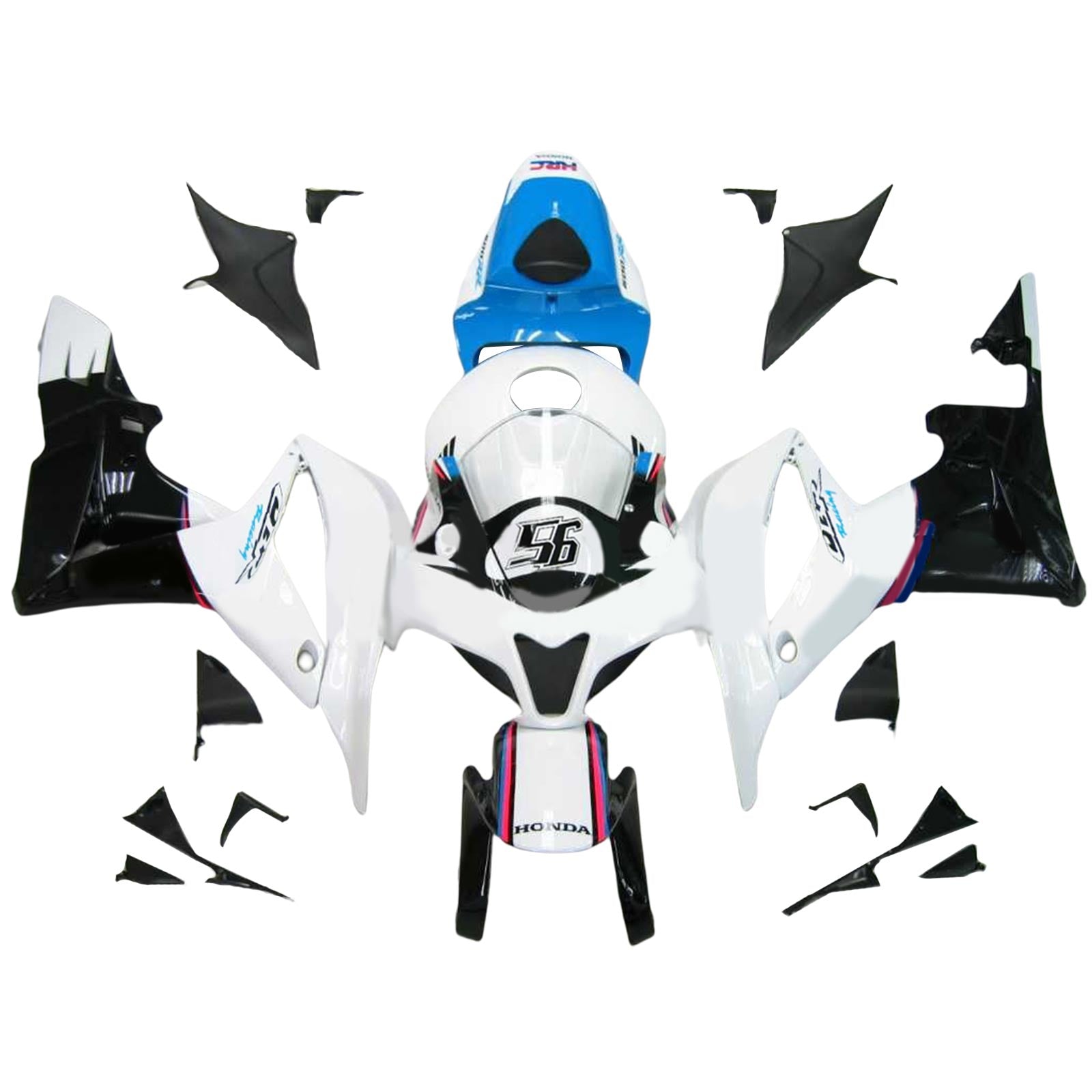 Honda CBR600RR 2007-2008 F5 Fairing Kit Bodywork Plastic ABS