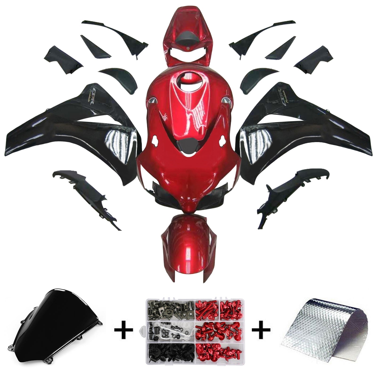 Honda CBR1000RR 2008-2011 Fairing Kit Bodywork Plastic ABS