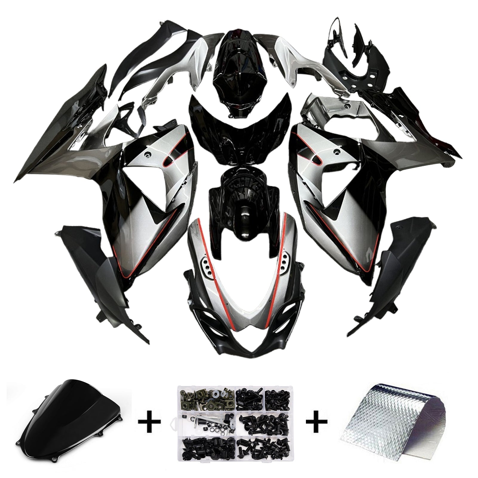 Injection Fairing Kit Bodywork Plastic ABS For Suzuki GSXR1000 2009-2016 K9
