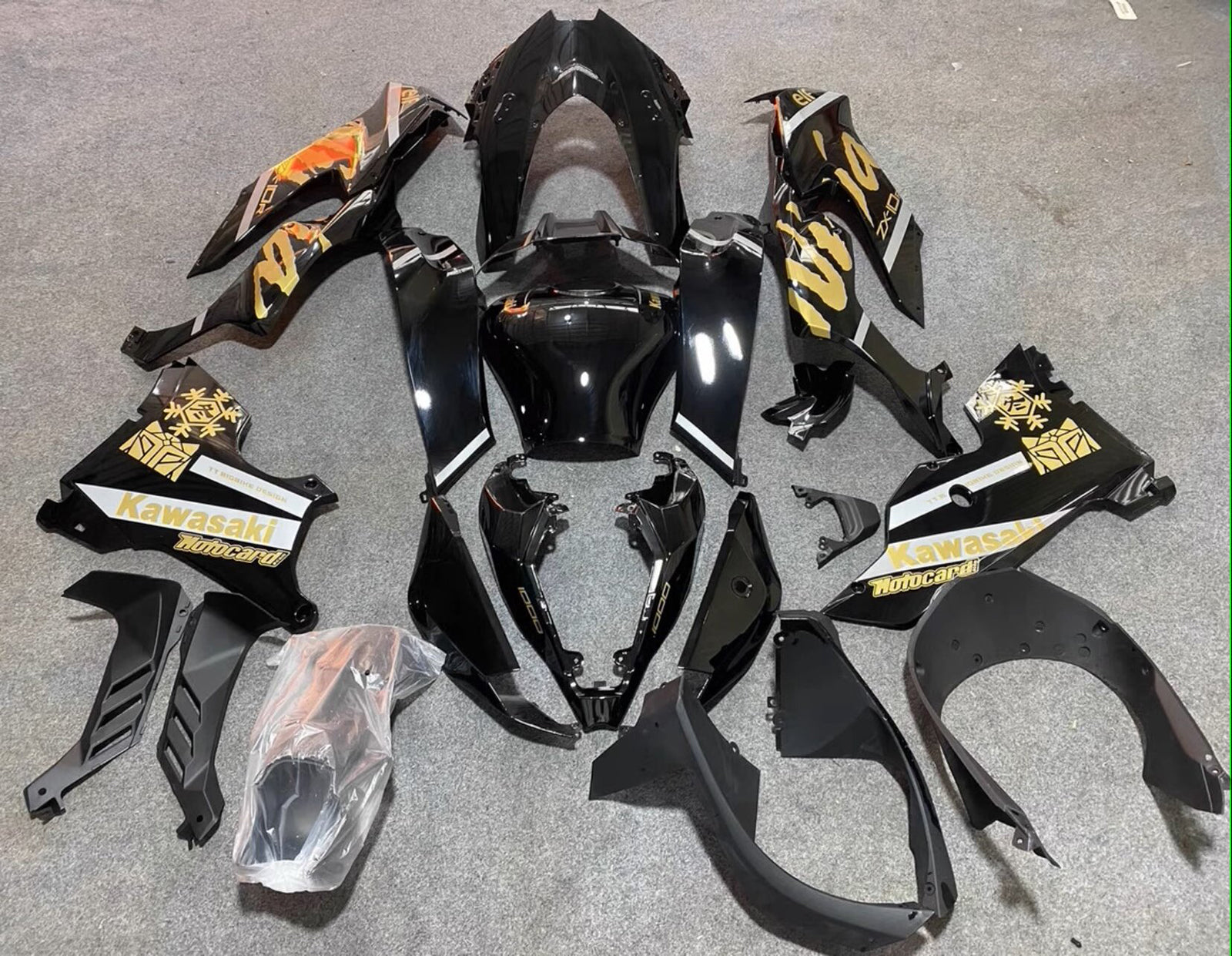 Kawasaki ZX-10R ZX-10RR 2021-2025 Fairing Kit Bodywork ABS