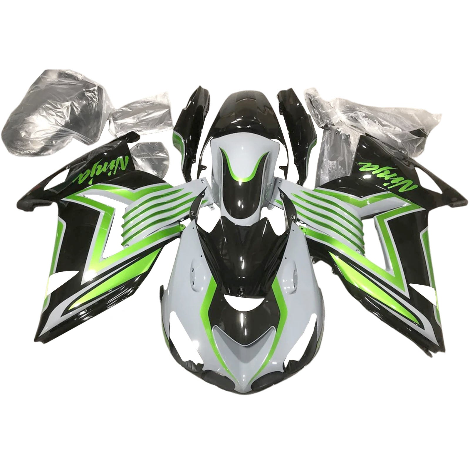 Kit Carenado Kawasaki ZX14R ZZR1400 2006-2011 Carrocería