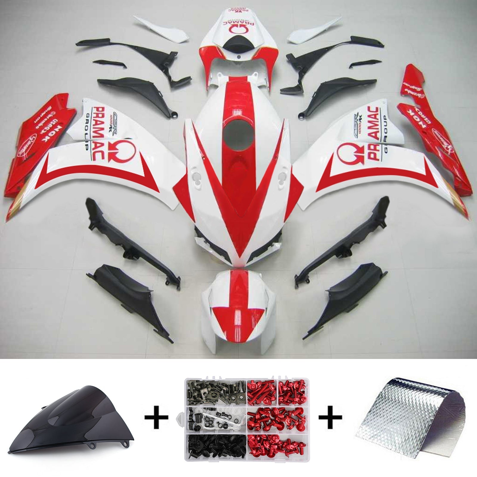 Honda CBR1000RR 2012-2016 Fairing Kit Bodywork Plastic ABS