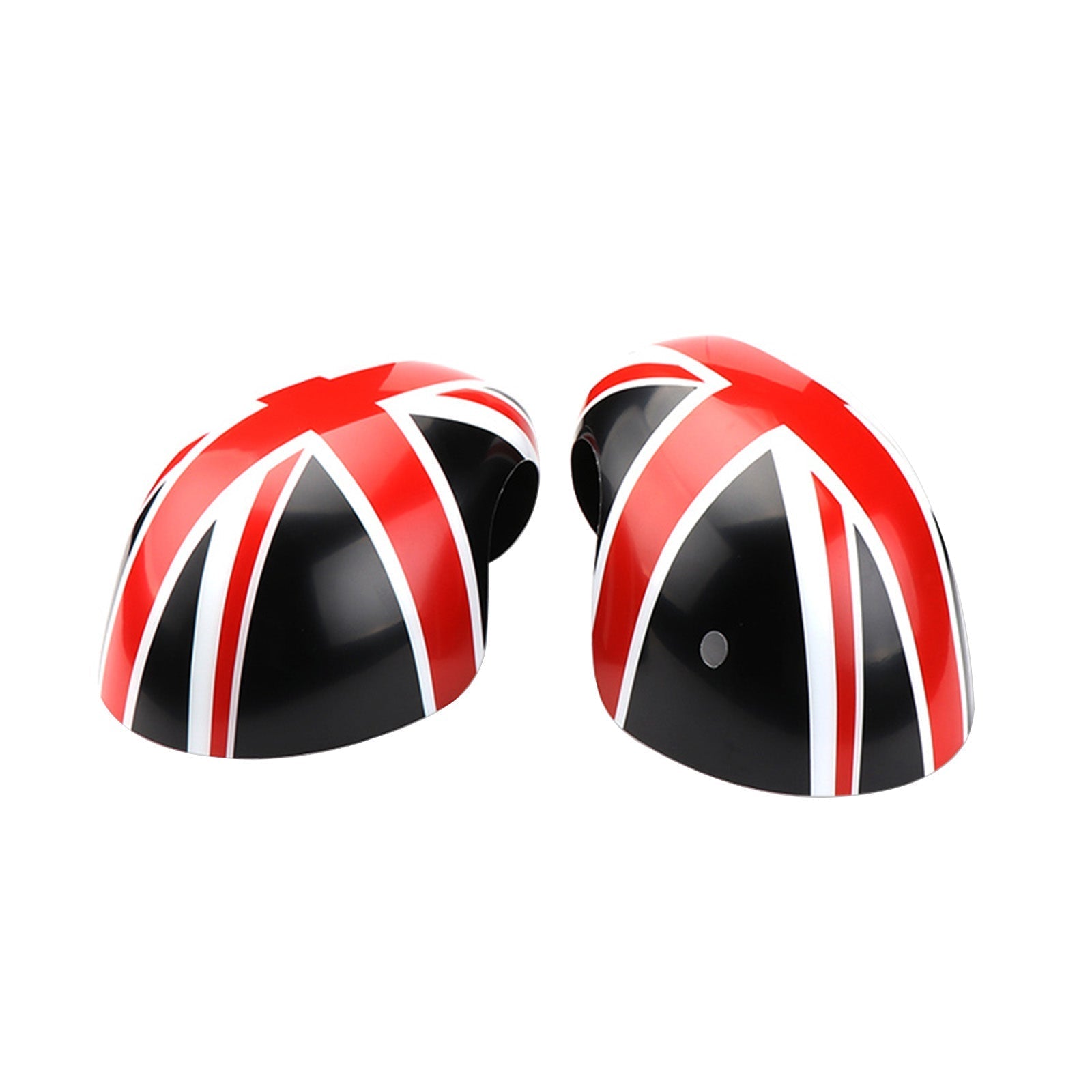 2019-2021 MINI Cooper F54 F55 F56 F57 F60 Union Jack UK Flag Cubiertas de espejo para negro/rojo genérico