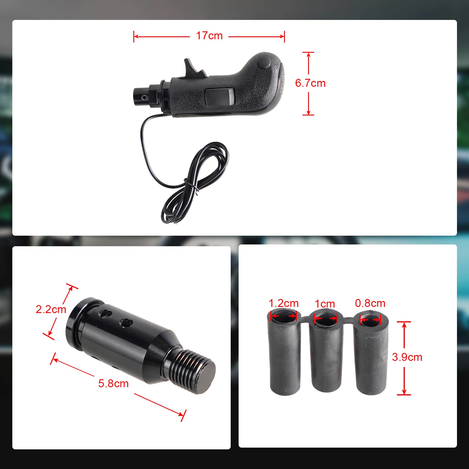 Perilla de cambio de marchas USB para Logitech G923 G29 G27 G25 TH8A, perilla de palanca de cambios para PC