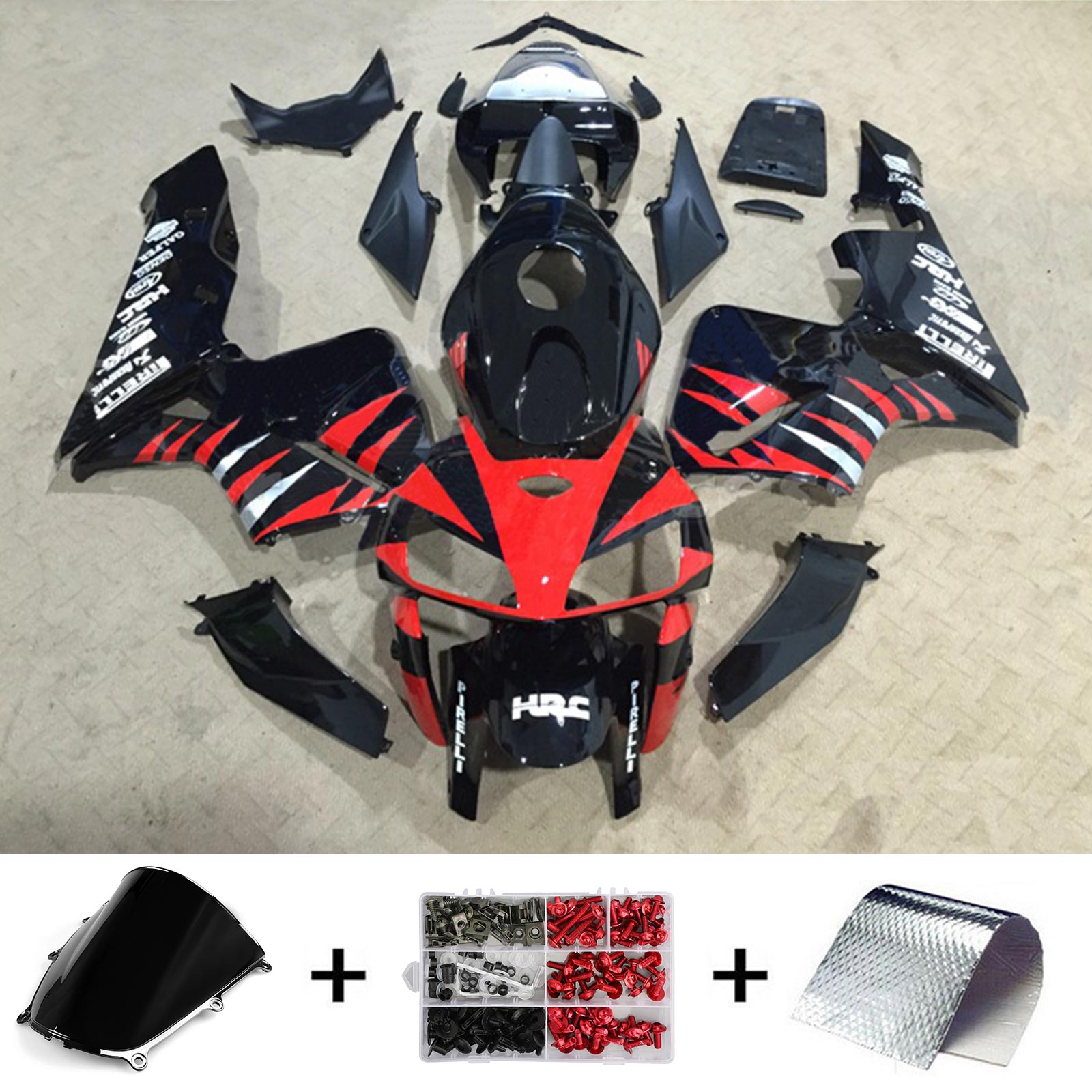 Honda CBR600RR 2005-2006 F5 Kit Carenado Carrocería Plástico ABS