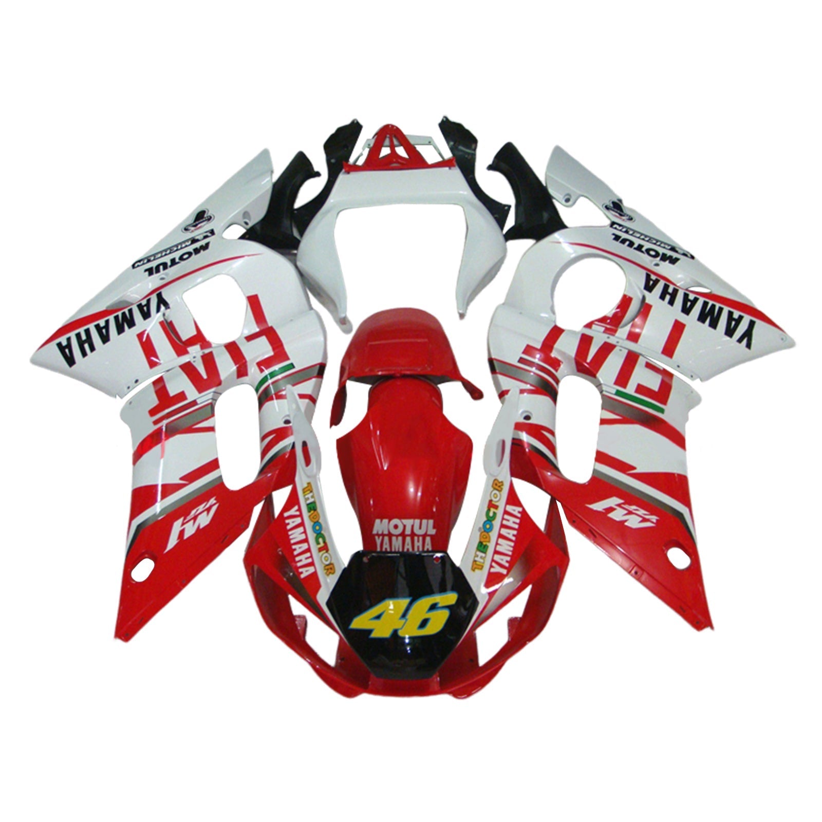 Yamaha YZF 600 R6 1998-2002 Kit Carenado Carrocería Plástico ABS