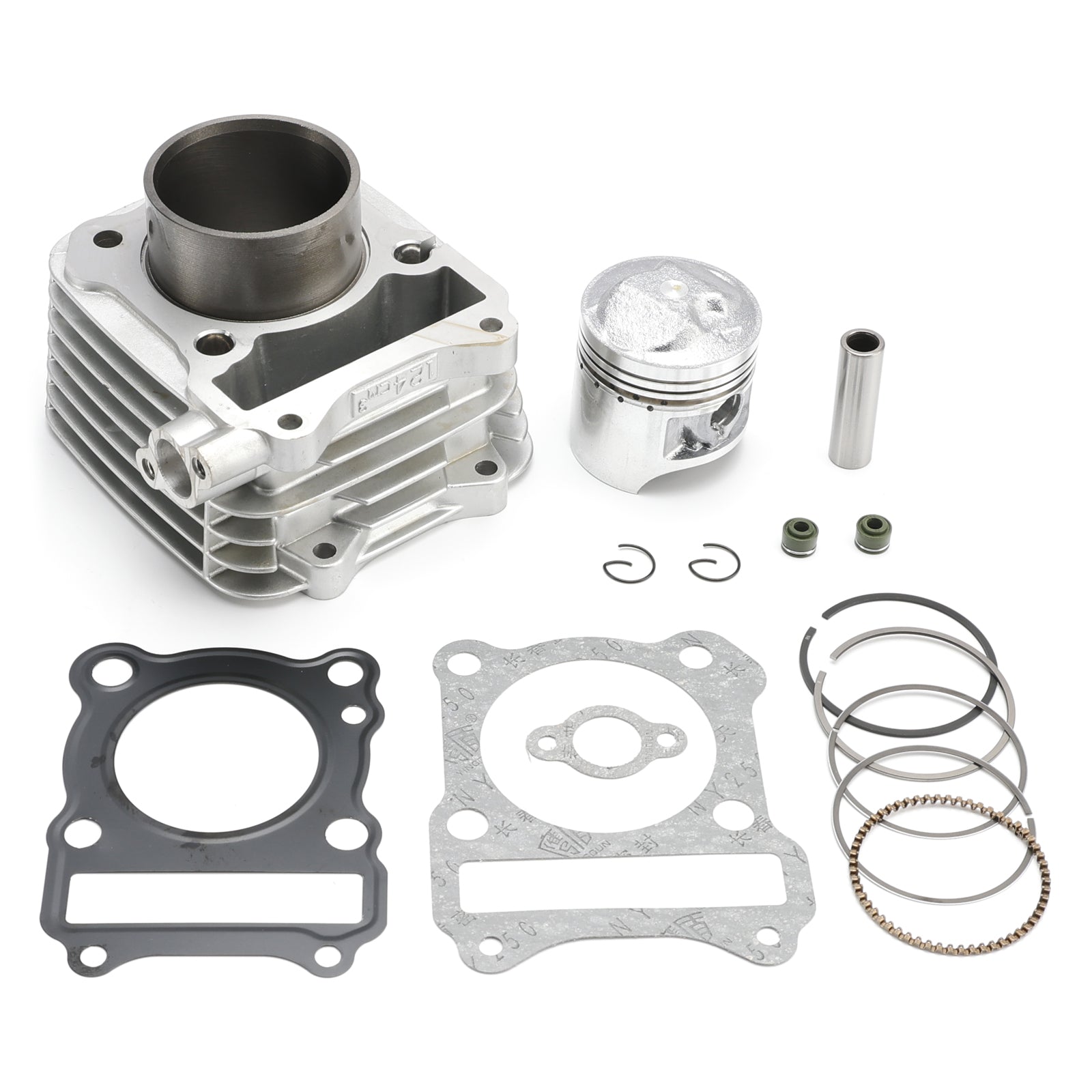 125cc Cylinder Piston Top End Kit for Suzuki DR-Z125 03-2019 DR-Z125L 03-2022