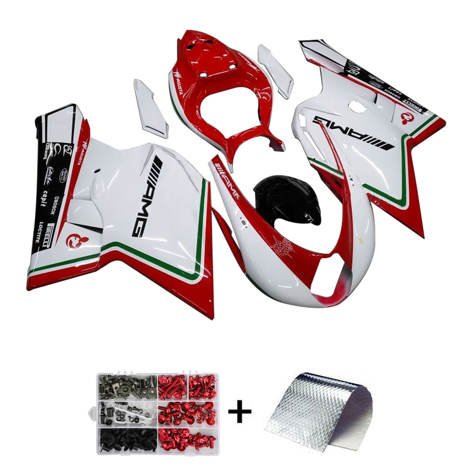 MV Agusta F4 1000 2005-2006 Fairing Kit Bodywork Plastic ABS