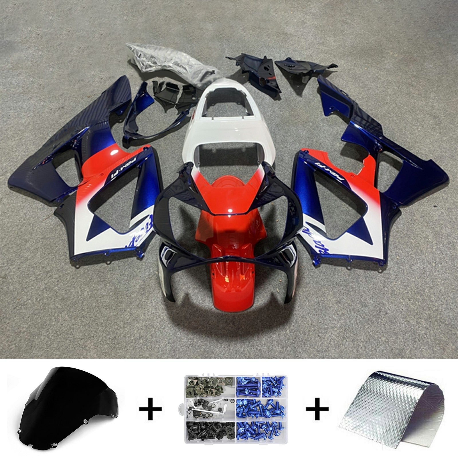 Honda CBR929RR 2000-2001 Kit Carenado Carrocería Plástico ABS