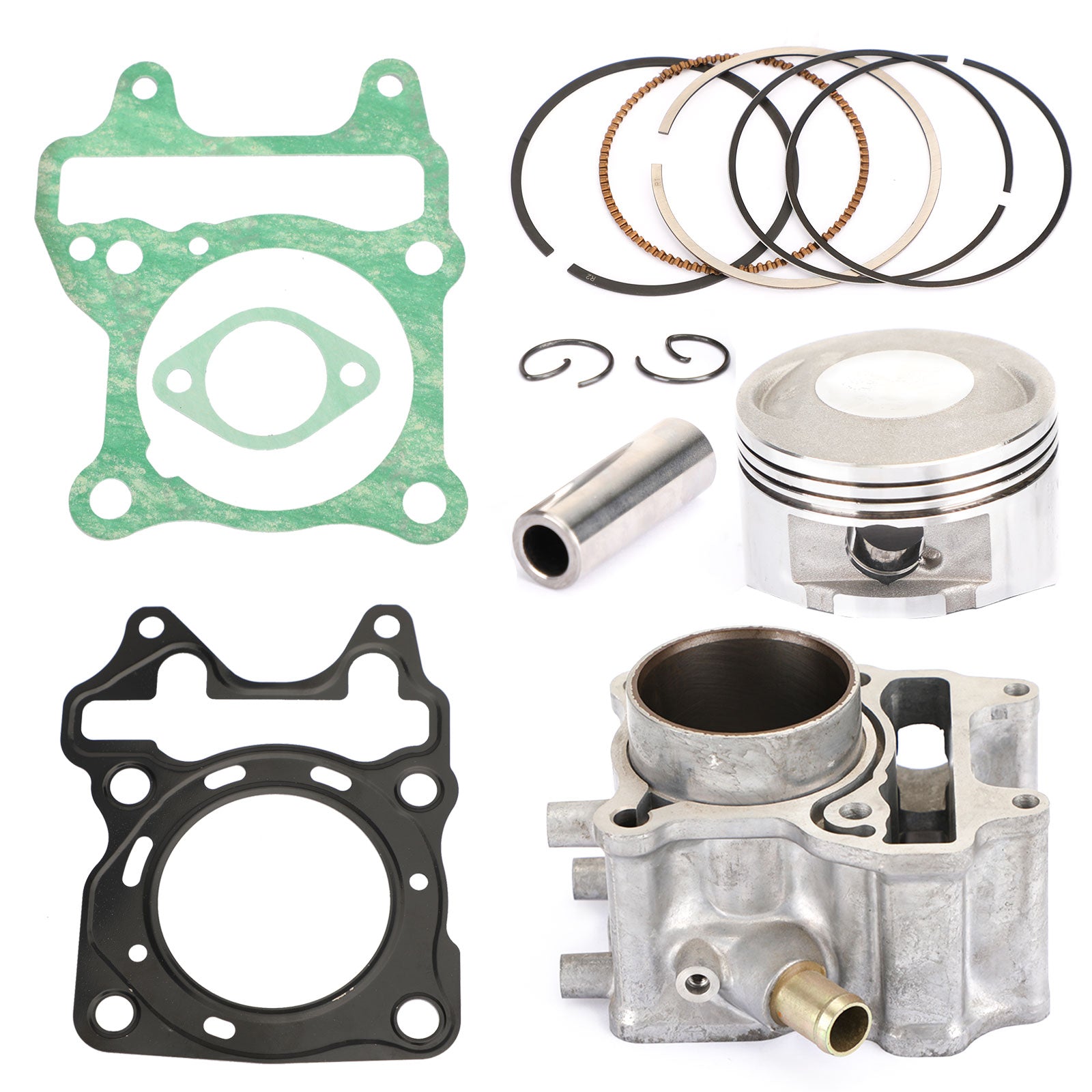 Cylinder Jug Piston Gasket Kit 58mm For Honda PCX 125 SH 125 150cc Upgrade Generic