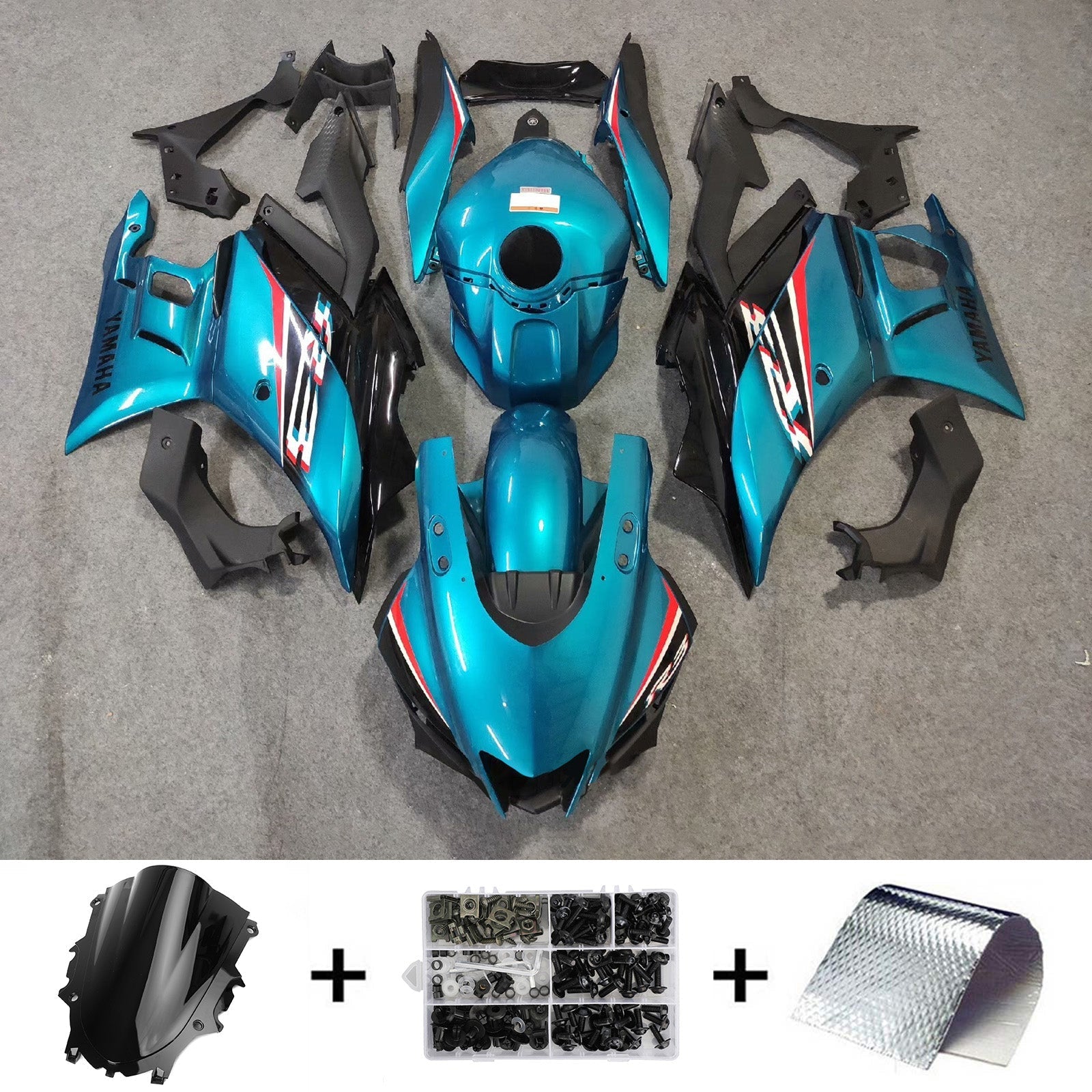 Yamaha YZF-R3 R25 2019-2021 Fairing Kit Bodywork Plastic ABS