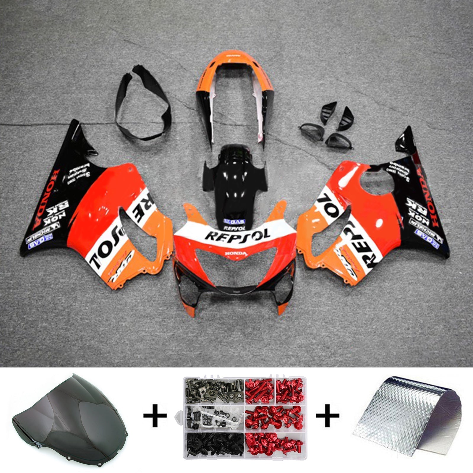 Honda CBR600 F4 1999-2000 Kit Carenado Carrocería Plástico ABS