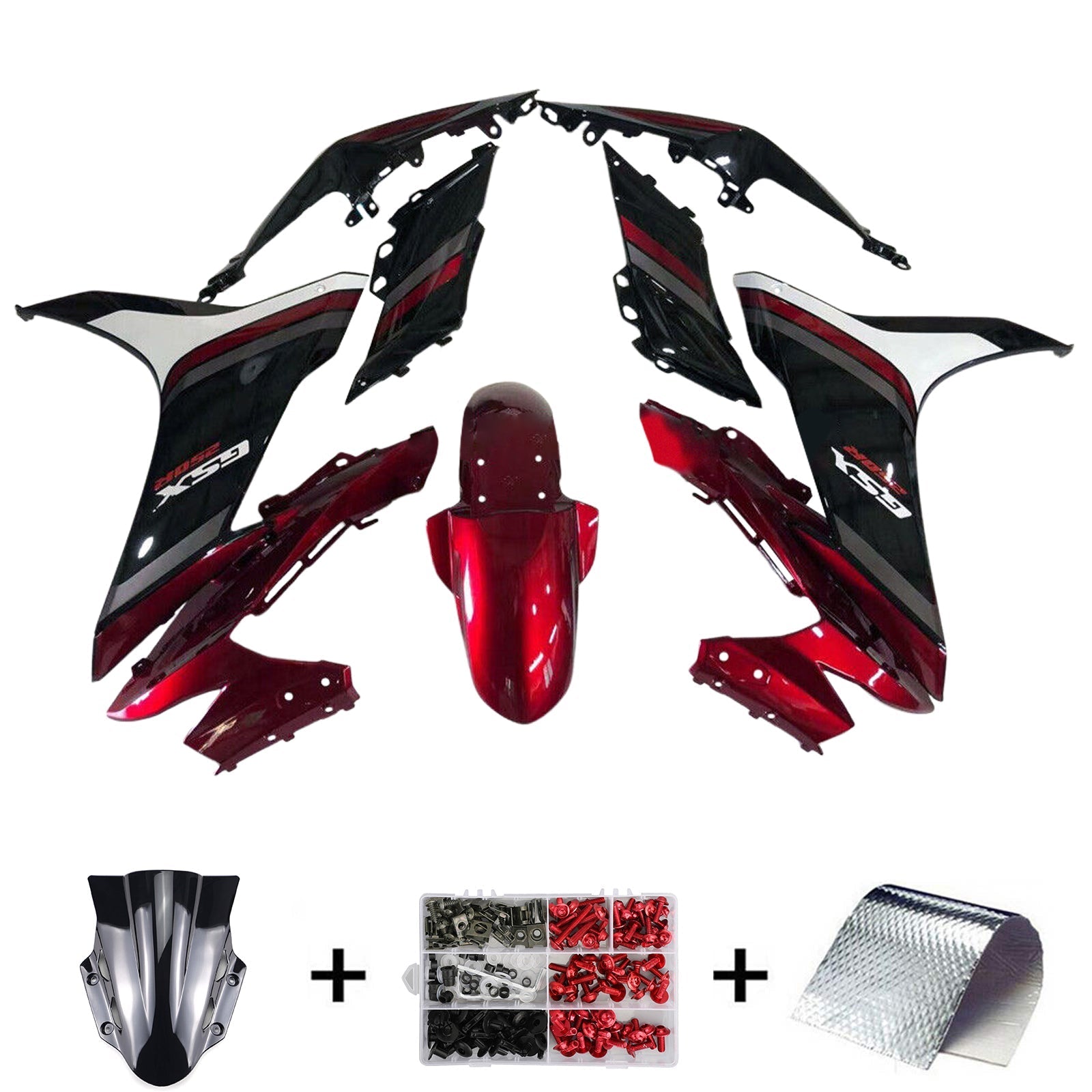 Amotopart Suzuki GSX250R 2017-2020 Fairing Kit Bodywork Plastic ABS