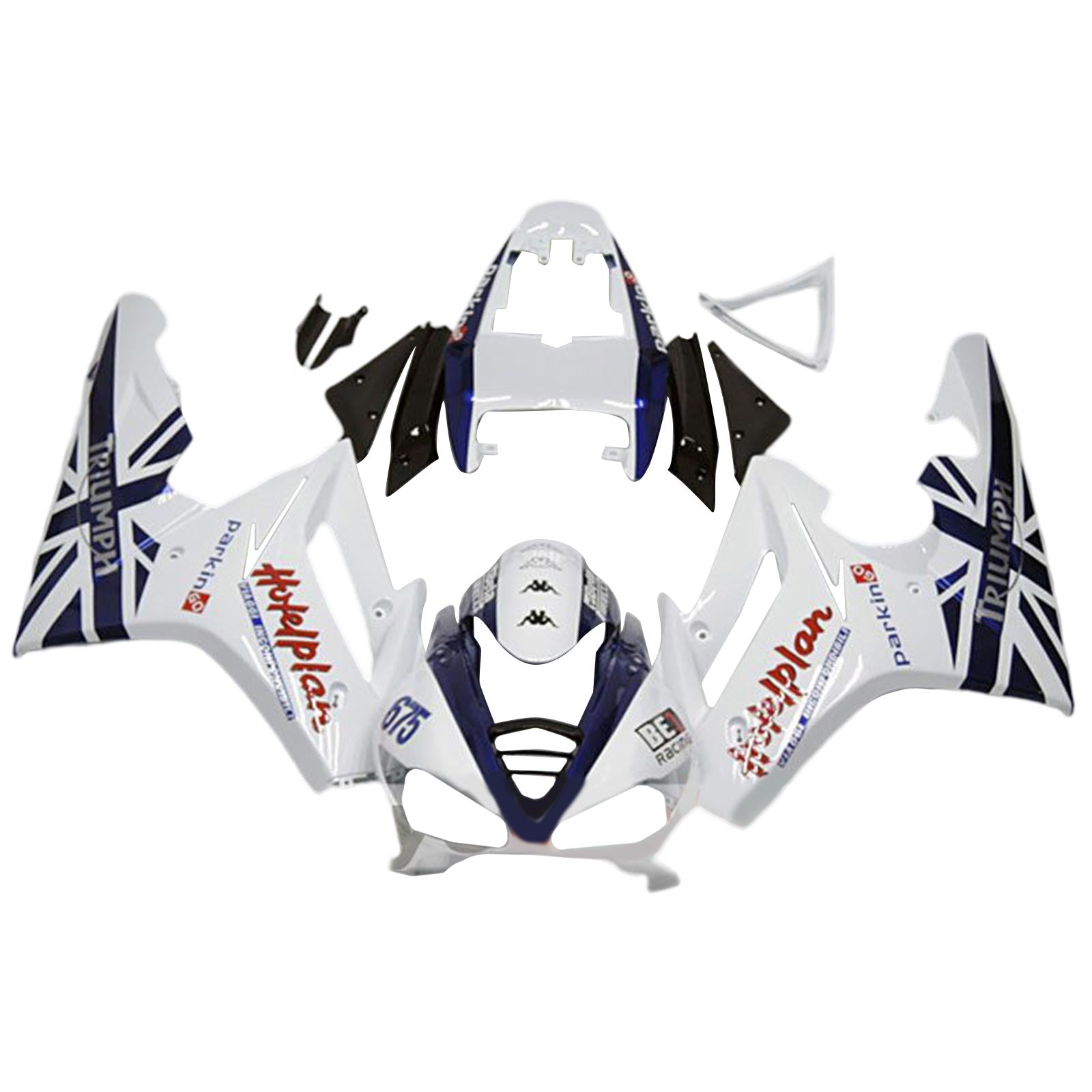 Amotopart Triumph Daytona 675 2009-2012 Fairing Kit Bodywork Plastic ABS