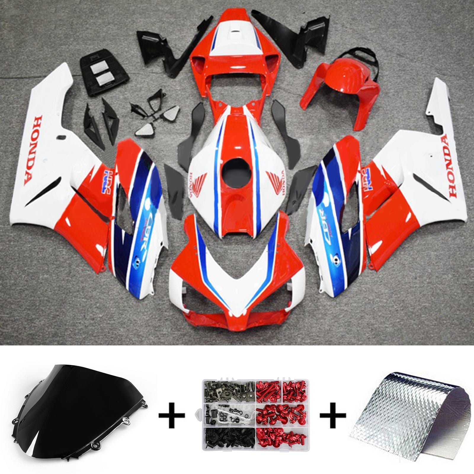 Honda CBR1000RR 2004-2005 Kit Carenado Carrocería Plástico ABS