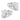 2x Clear Side Markers 34301-SNW-003 for Honda Civic Type R FD2 2006-2011