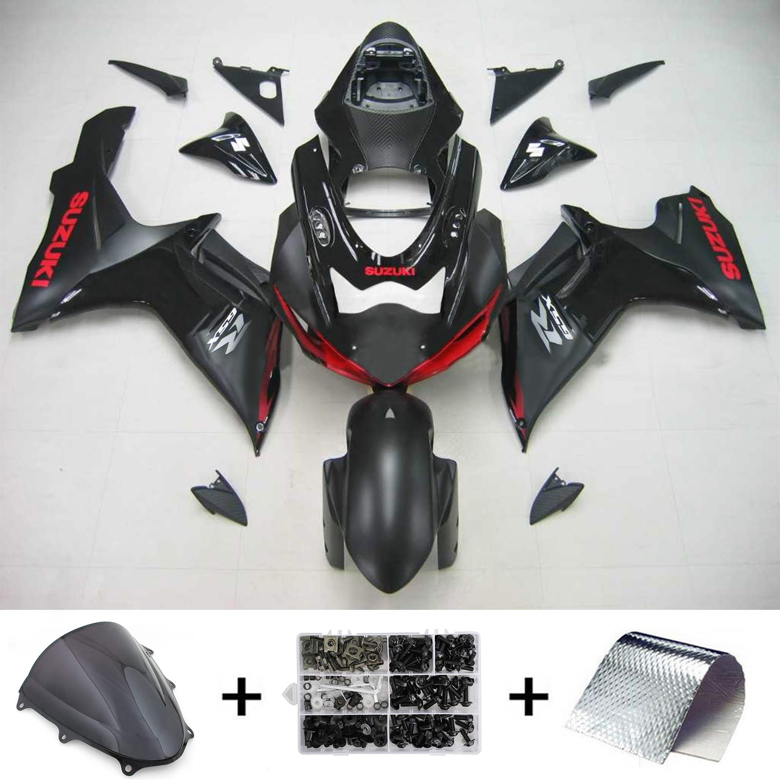 Suzuki GSXR 600/750 2011-2024 K11 Fairing Kit Bodywork Plastic ABS