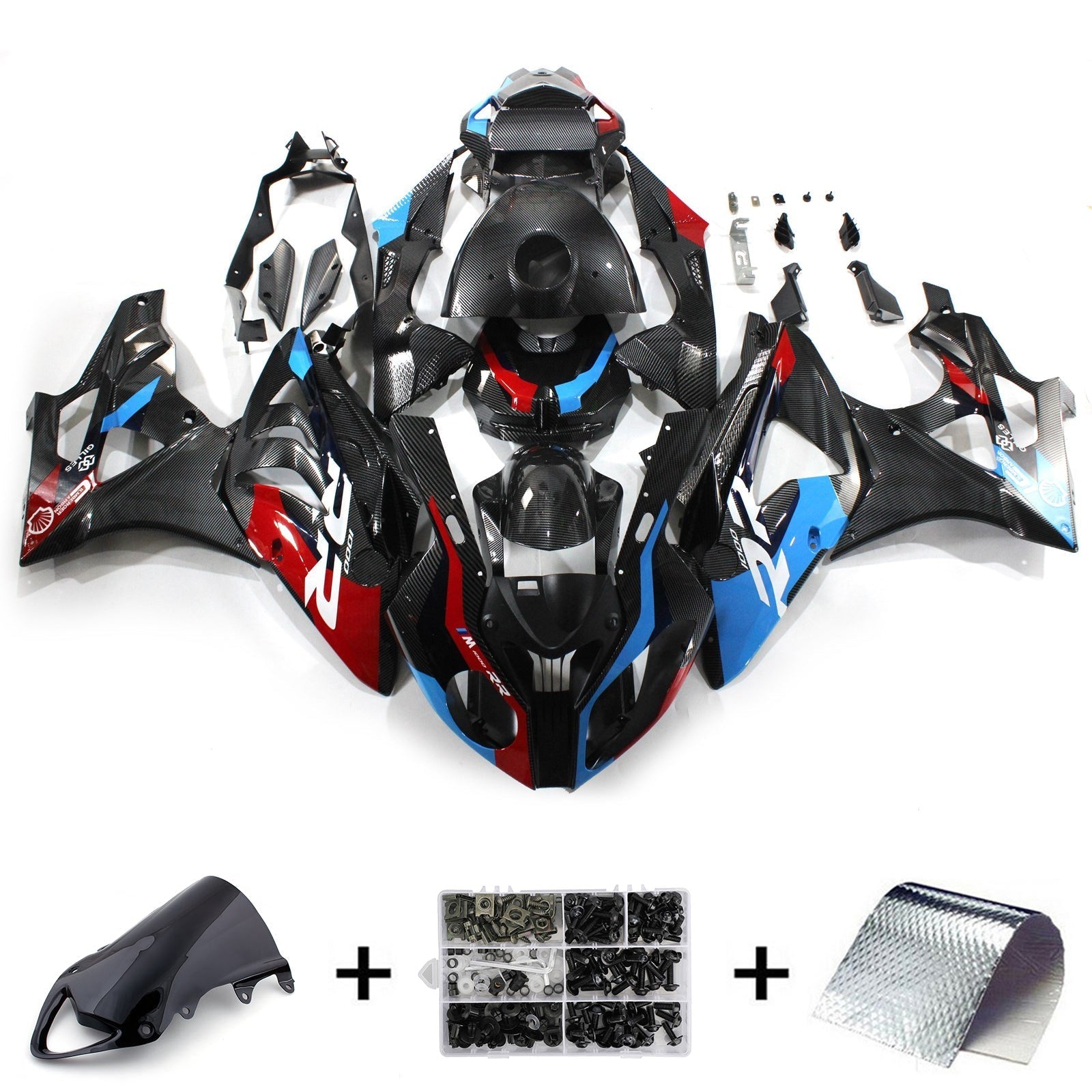 BMW S1000RR 2009-2014 Kit Carenado Carrocería Plástico ABS