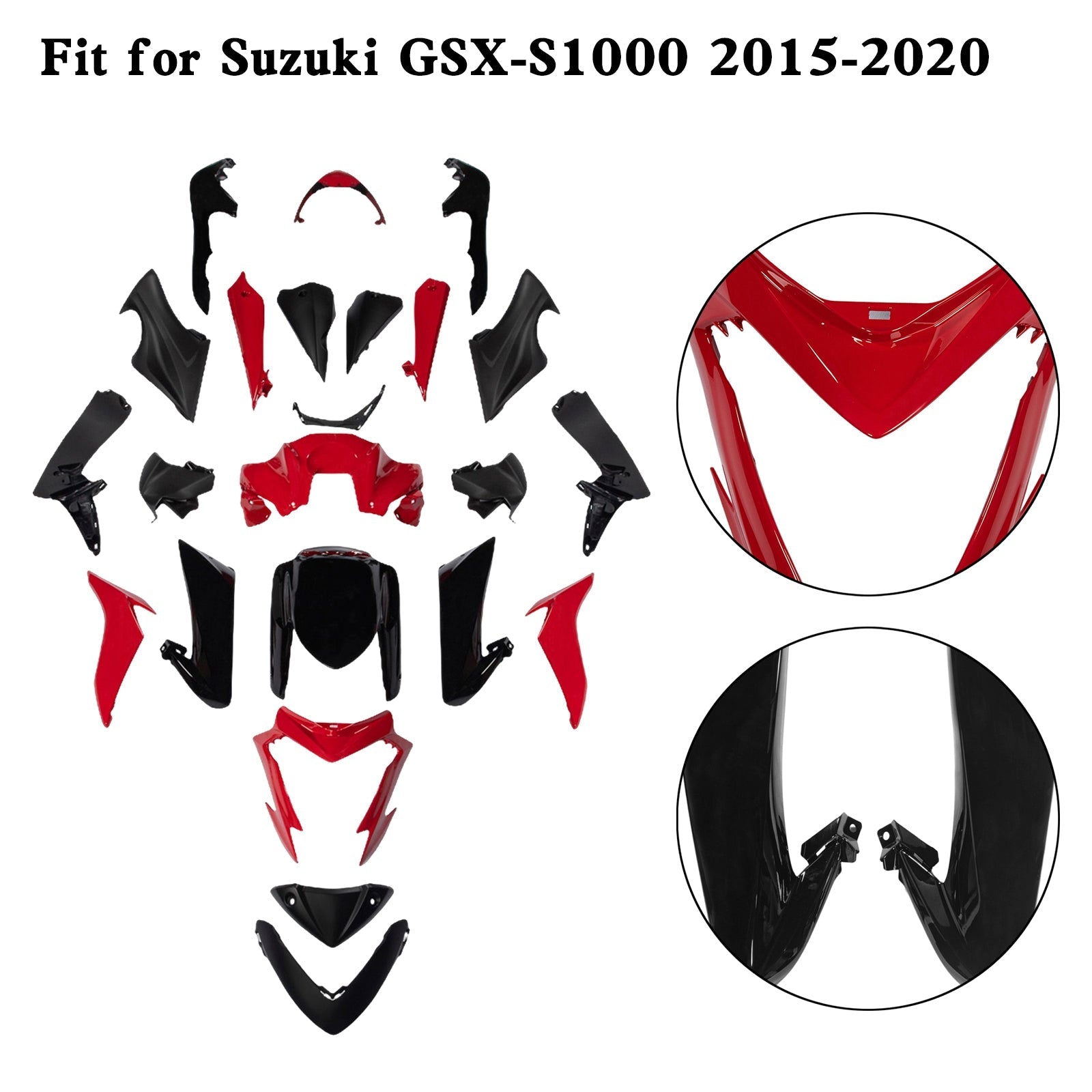 Suzuki GSX-S 1000 GSXS 2015-2020 Plastic Bodywork Fairing Kit