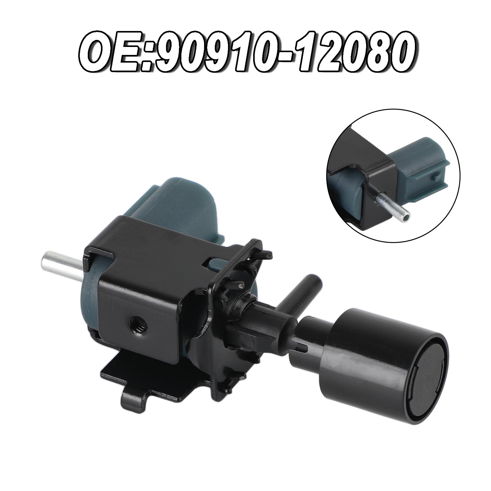 1990-2000 Toyota RAV4 Base Sport Utility 2-Door 4-Door EGR Vacuum Solenoid Valve Switch 90910-12080 25860 74160 25860 74050