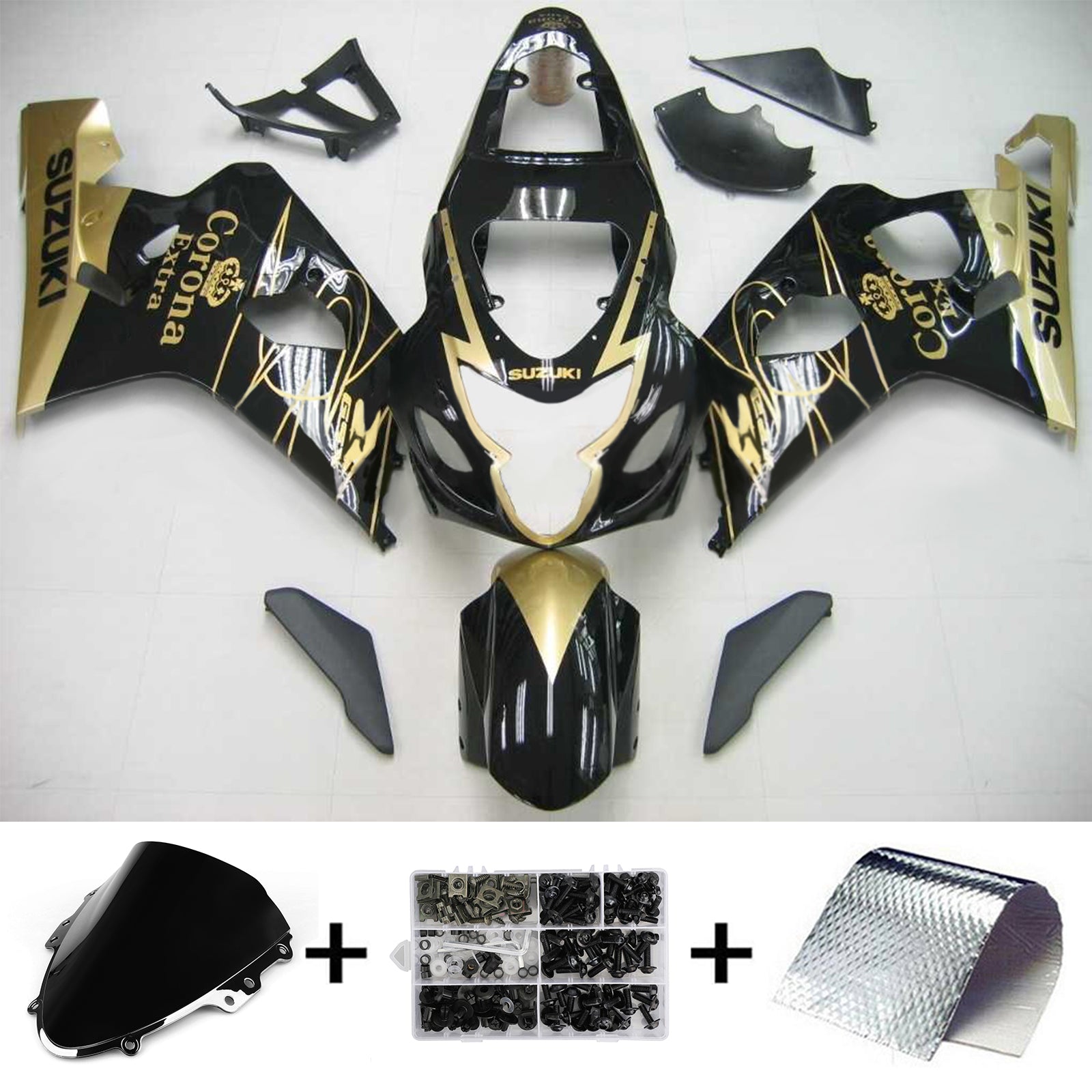 Suzuki GSXR 600/750 2004-2005 Fairing Kit Bodywork Plastic ABS