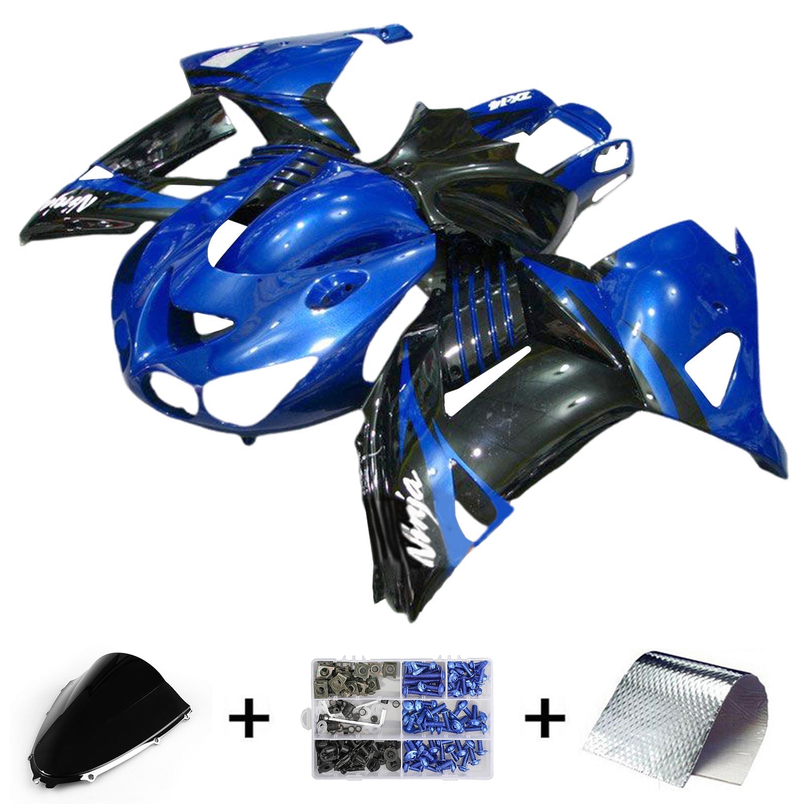 Kit Carenado Kawasaki ZX14R ZZR1400 2006-2011 Carrocería