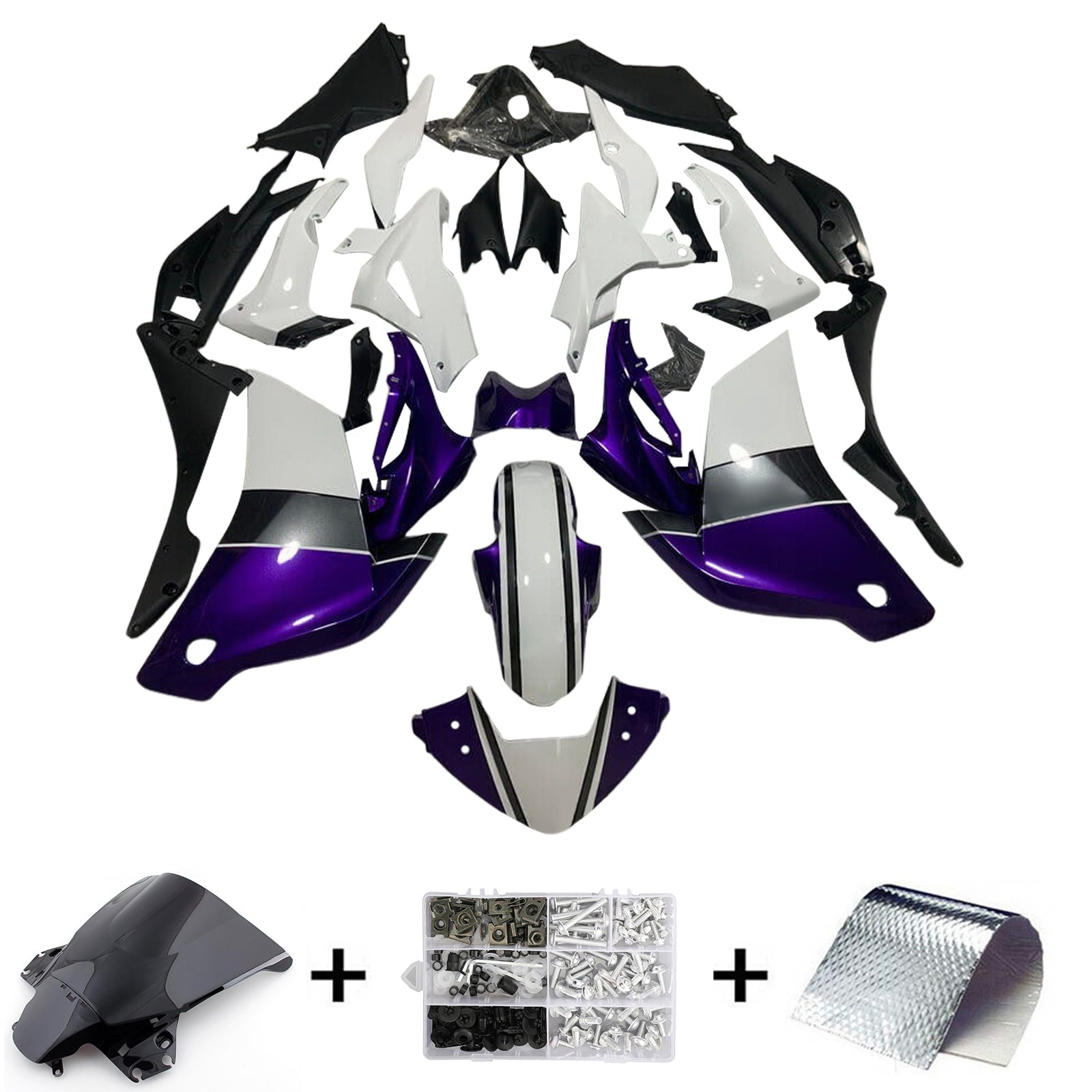 Amotopart Honda CBR250R 2011-2015 Fairing Kit Bodywork Plastic ABS