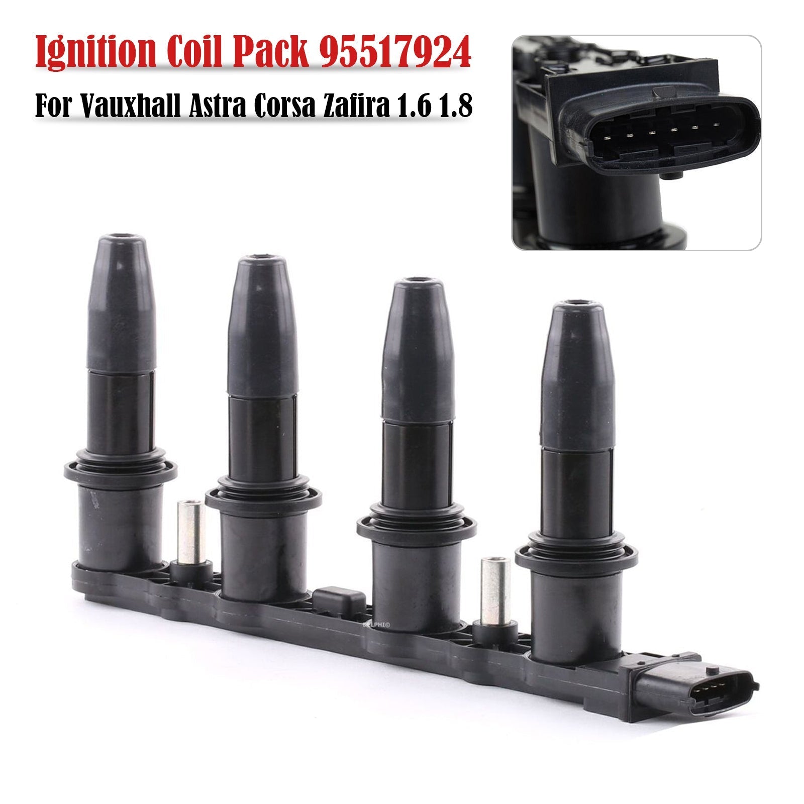 Vauxhall Insignia A 2009-2017 Ignition Coil Pack 95517924 120821 10458316 71744369 71739725 71779115