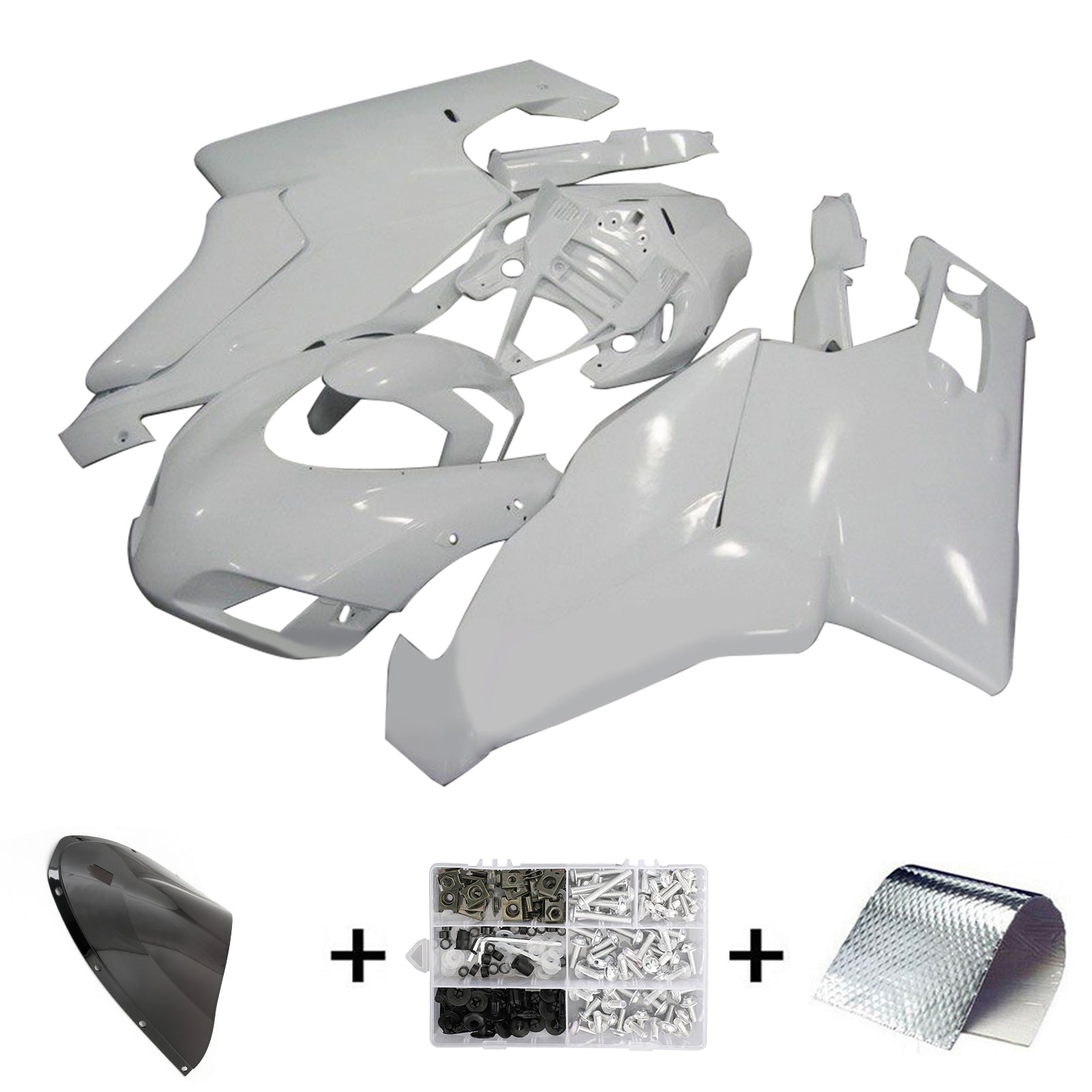 Amotopart Ducati 999 749 2005 2006 Fairing Kit Bodywork ABS