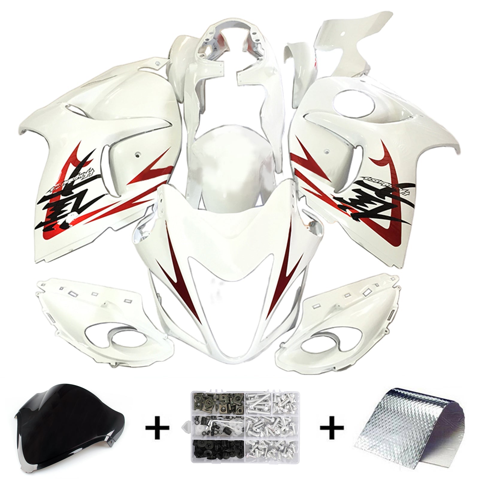 Suzuki Hayabusa GSX1300R 2008-2020 Fairing Kit Bodywork Plastic ABS